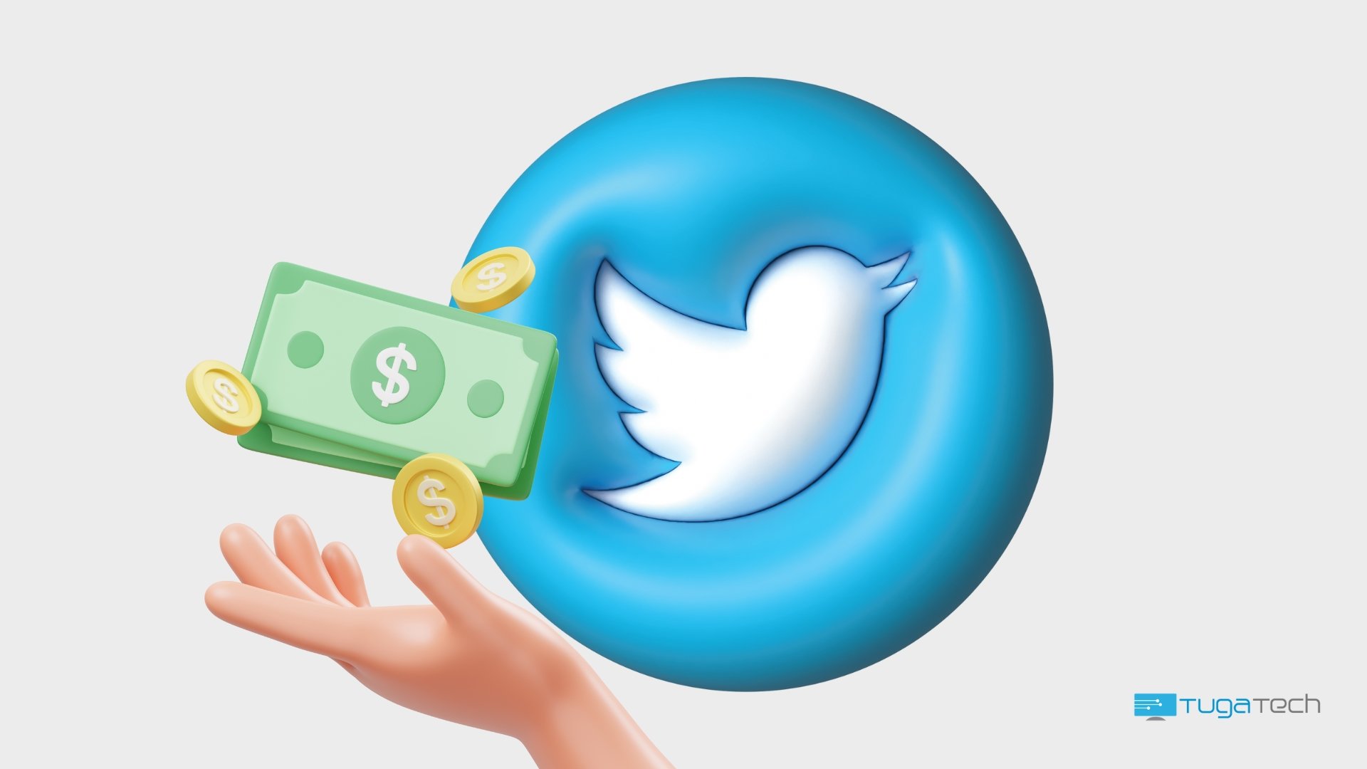 Twitter com dinheiro