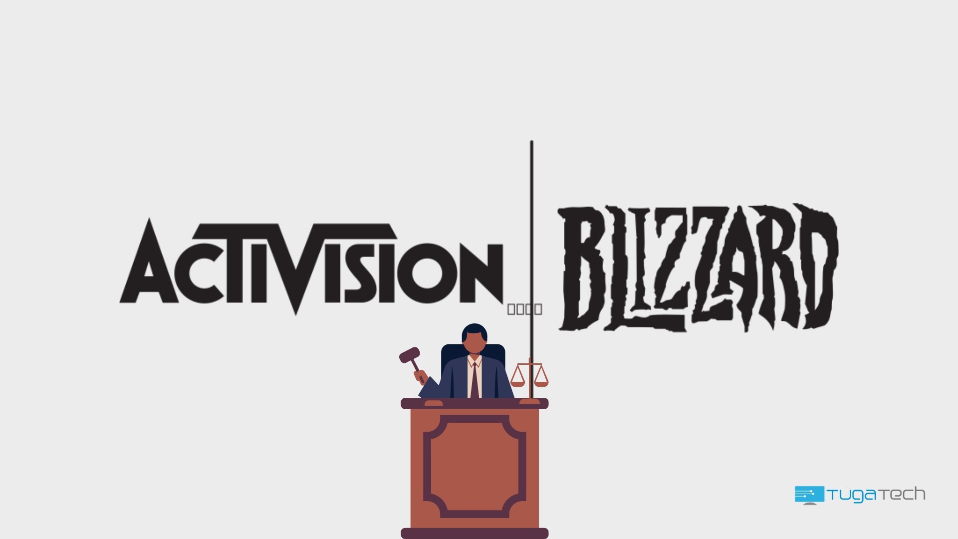 Logo da Activision com juiz