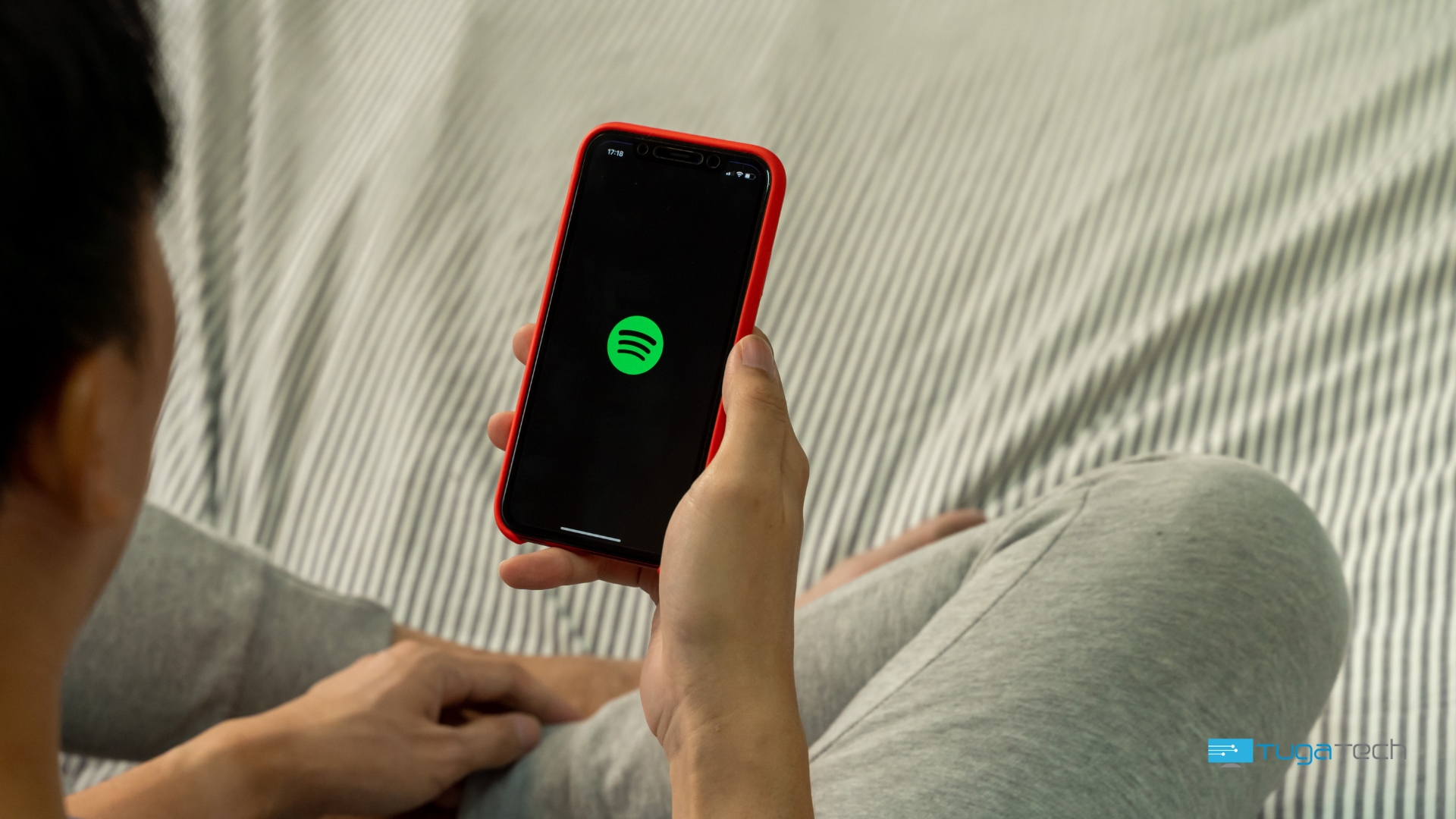 Spotify em smartphone