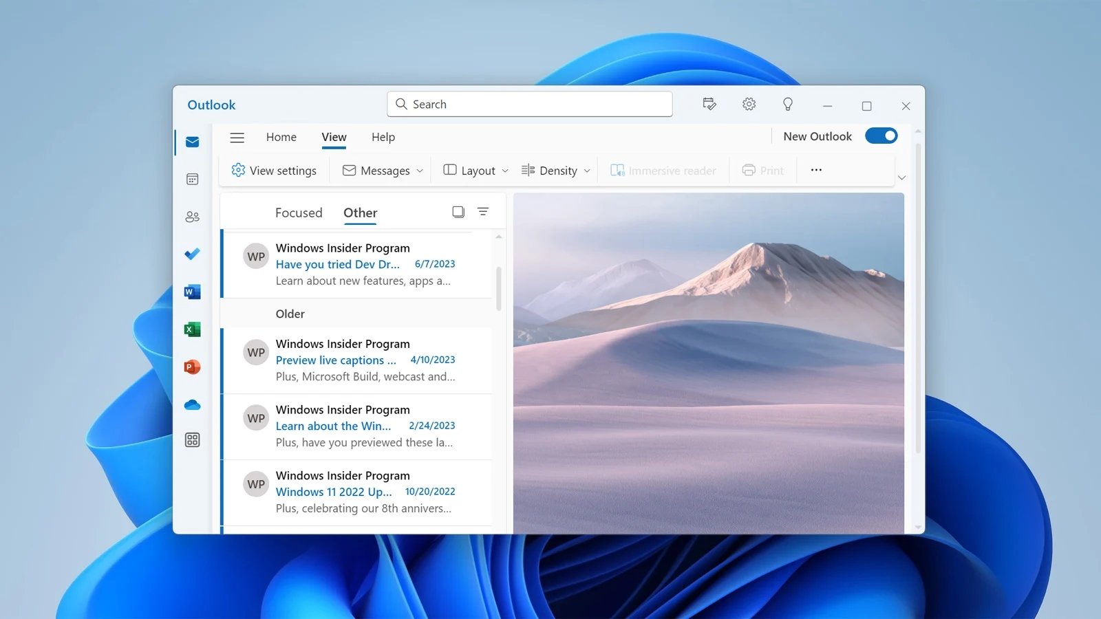 Microsoft vai começar a migrar do Windows Mail e Calendar para o Outlook