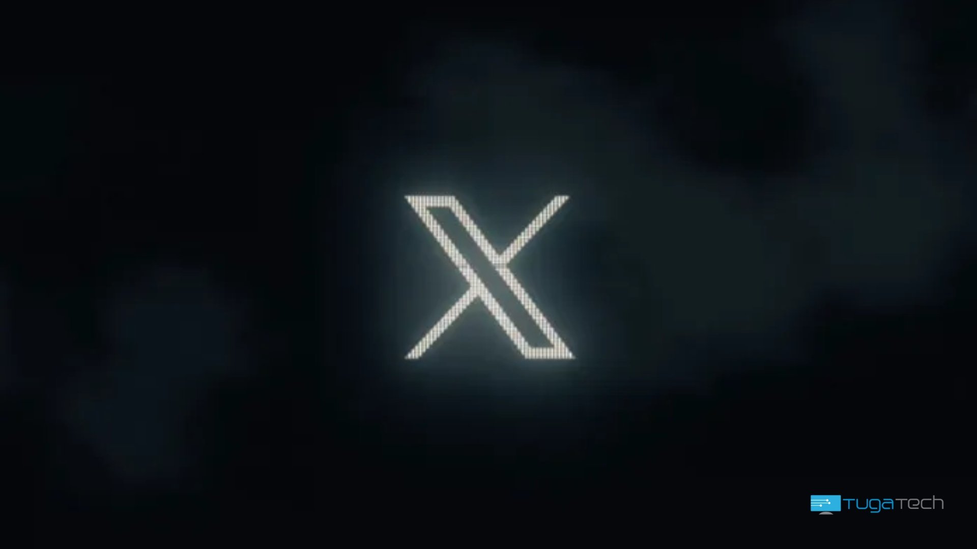 Logo da empresa X do Twitter