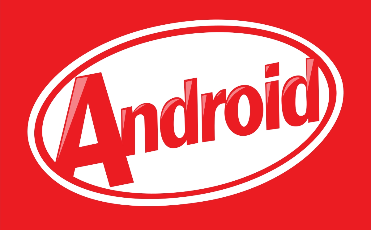 Android KitKat logo do sistema