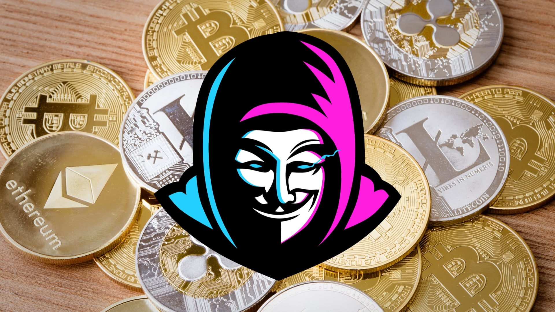 imagem de um hacker sobre criptomoedas