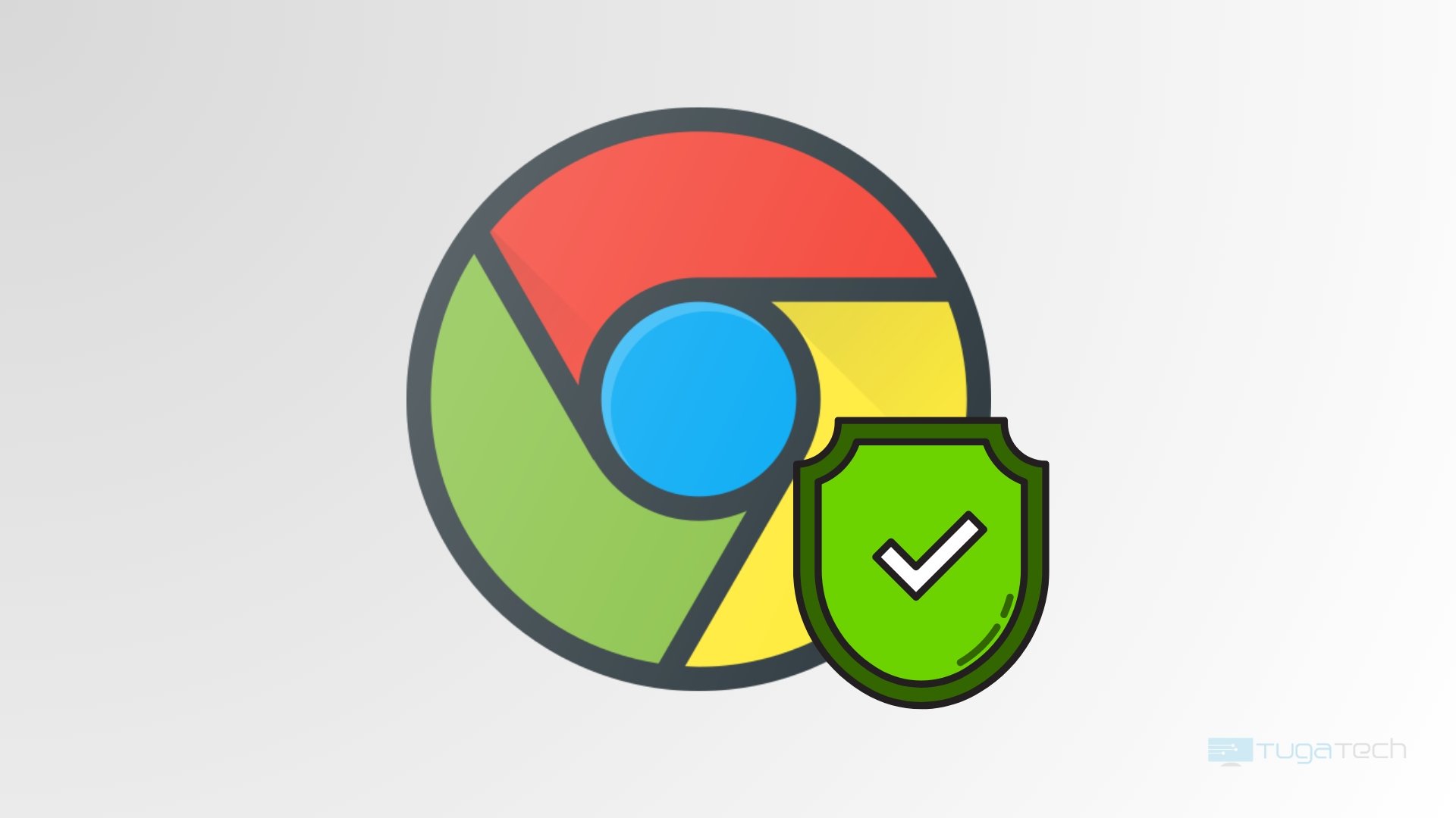 Google Chrome com selo de seguro