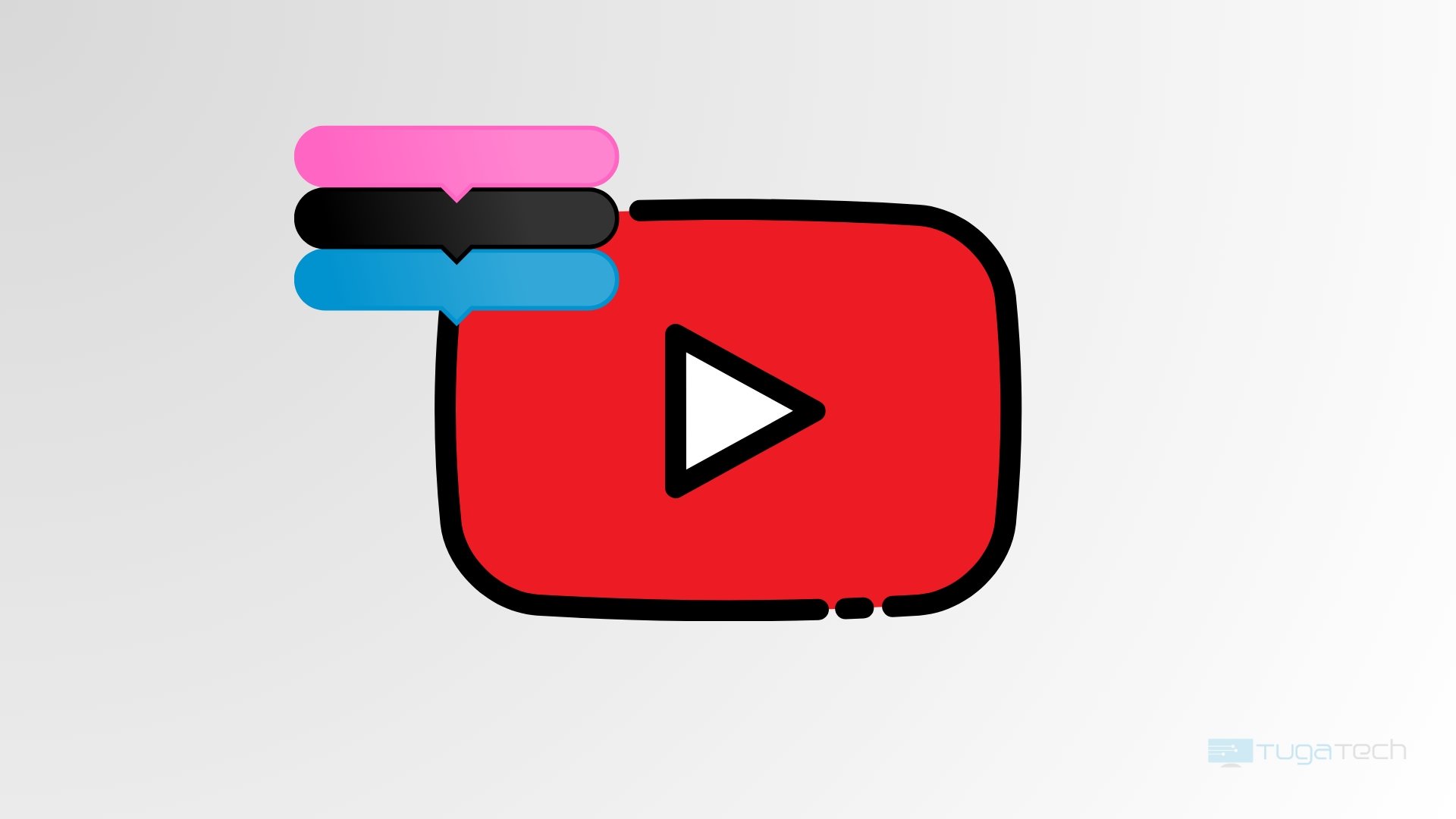 Logo do Youtube com resumo
