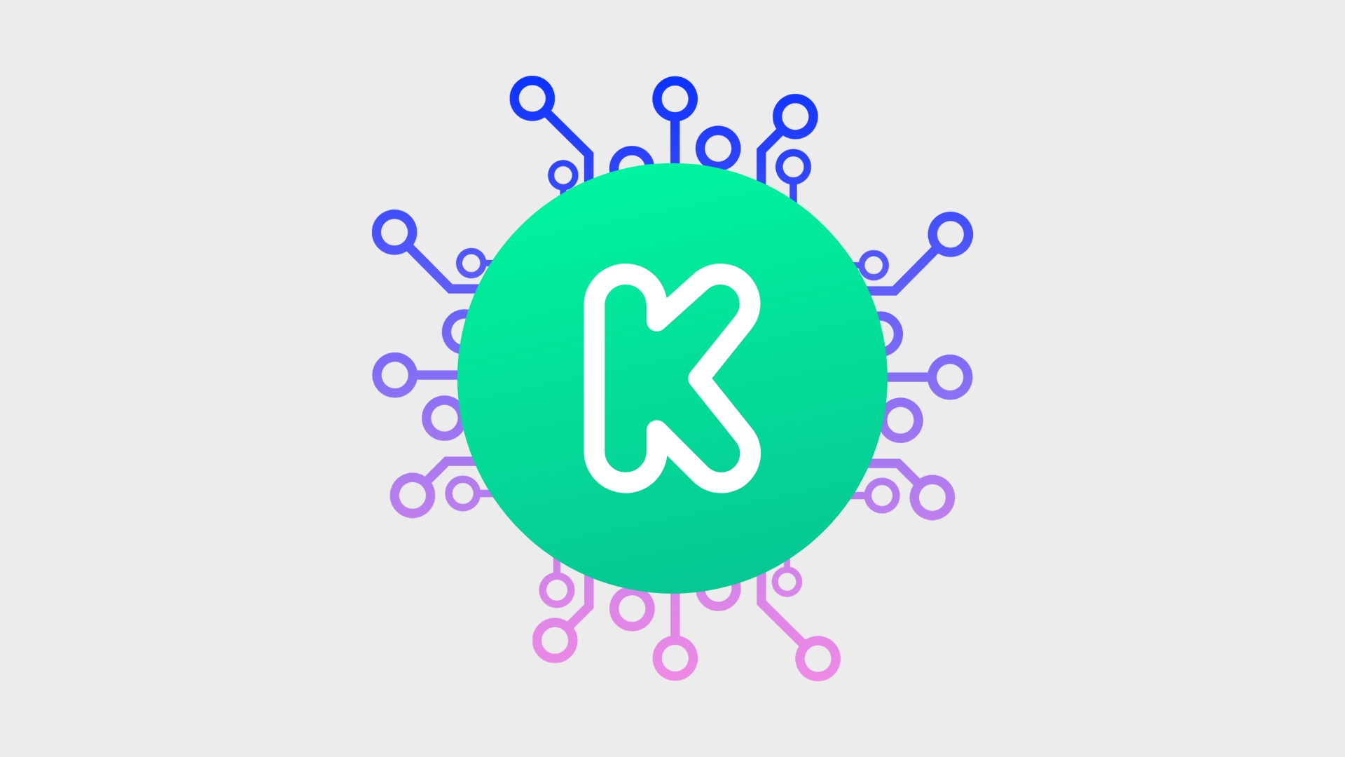 Kickstarter com fundo de IA