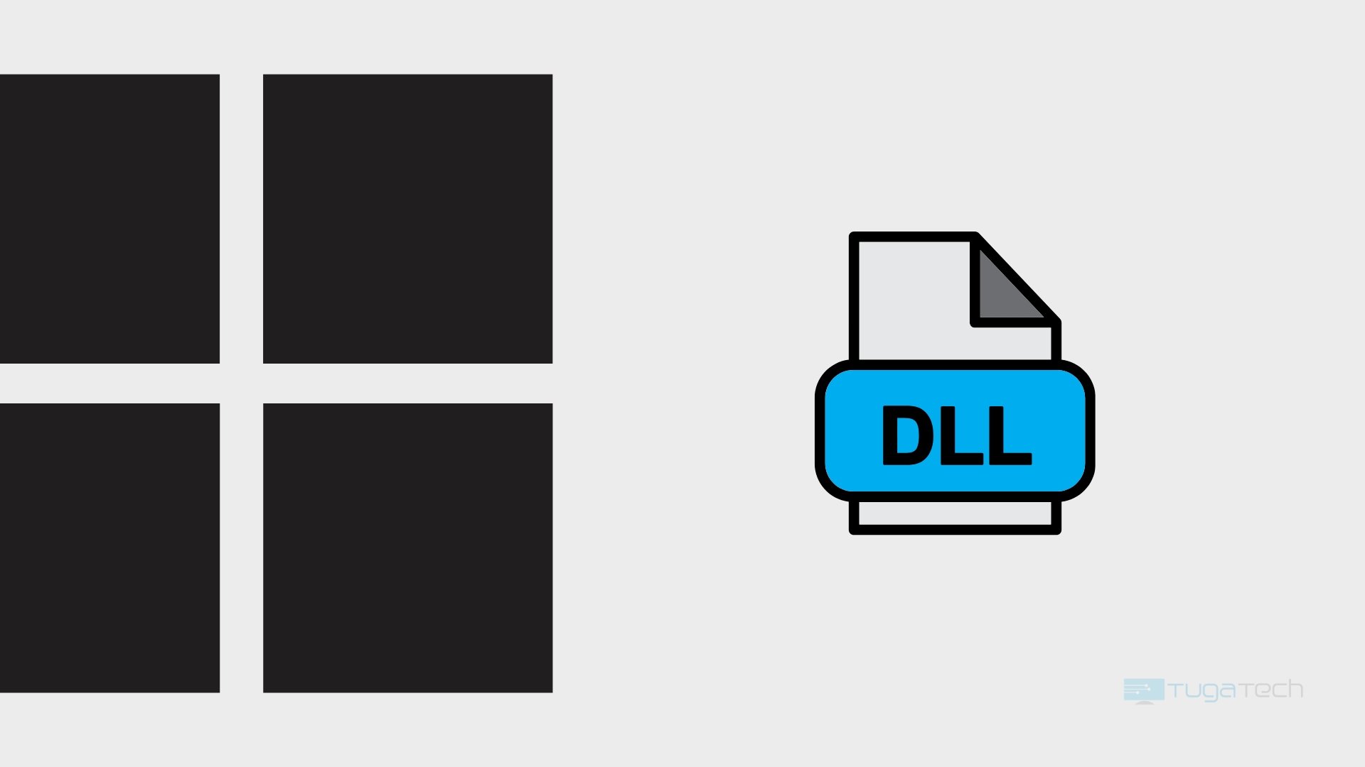 Logo do Windows com ficheiro DLL