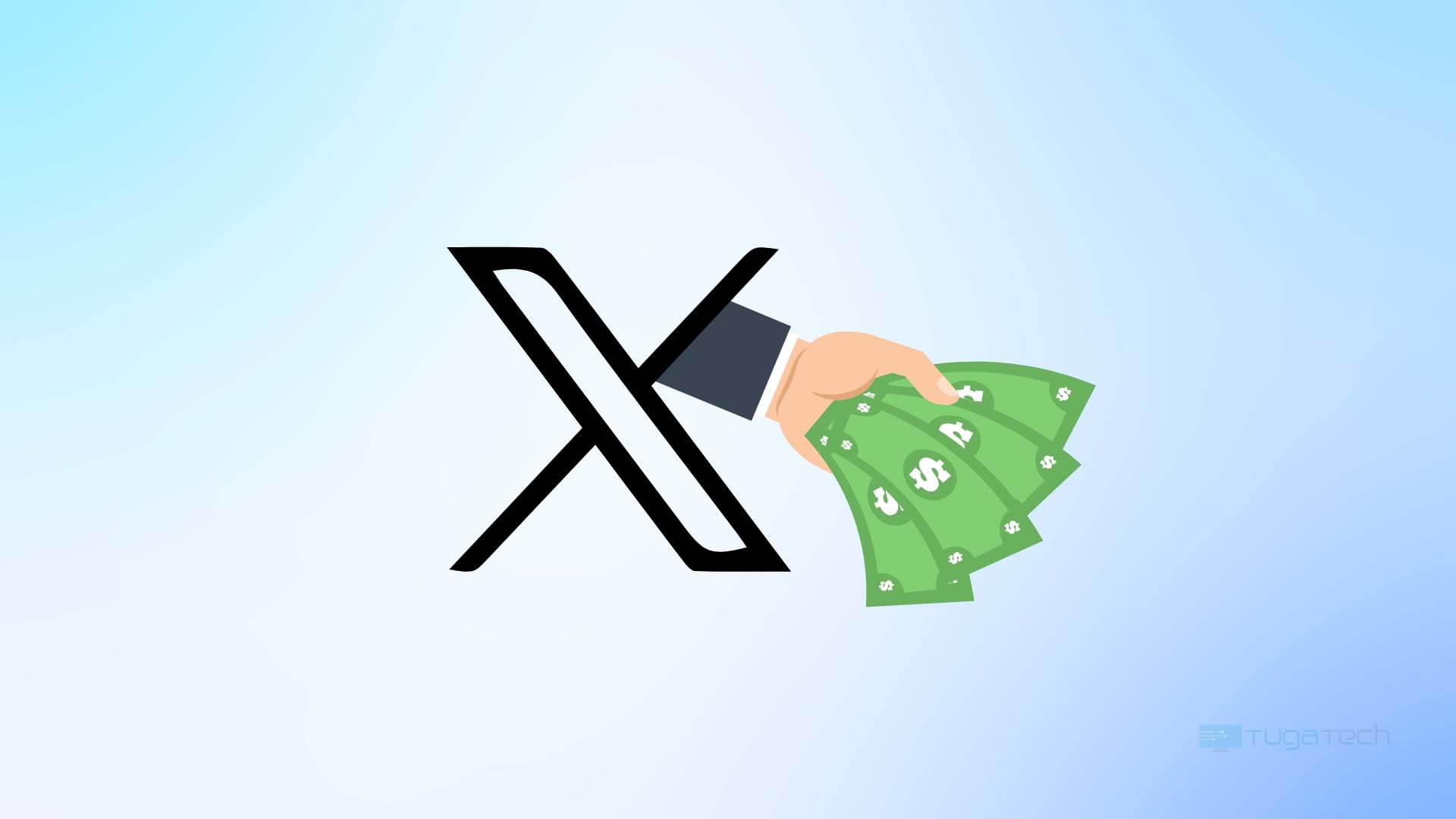 Logo da X a dar dinheiro