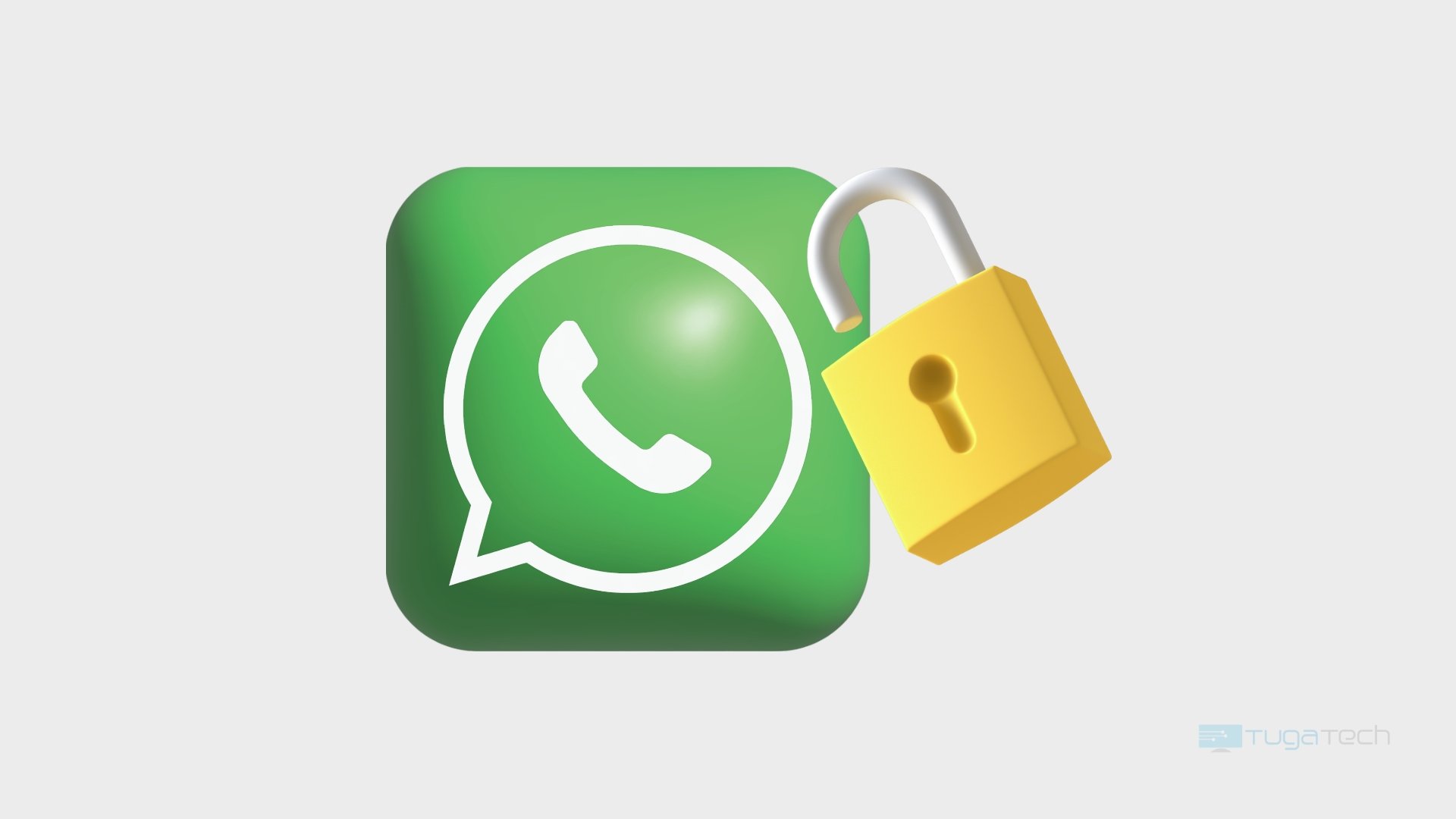 WhatsApp com cadeado
