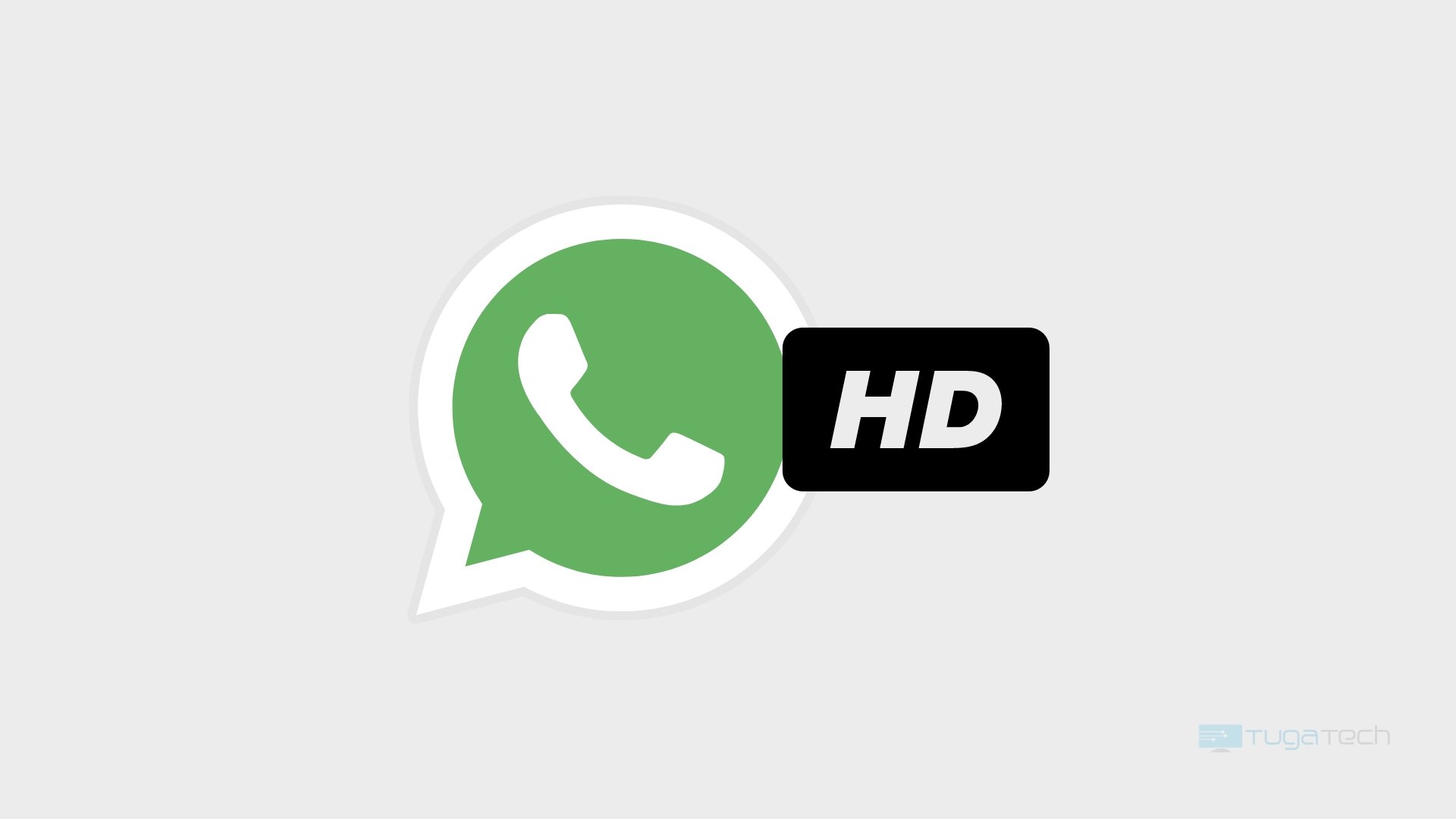 WhatsApp com qualidade HD
