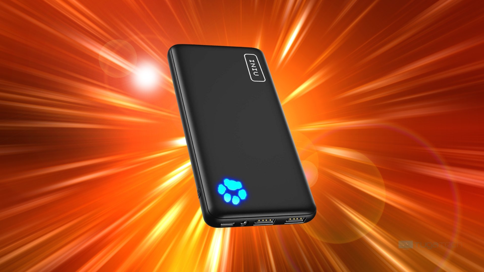 Nunca mais fique sem bateria: powerbank da INIU a um preço impressionante