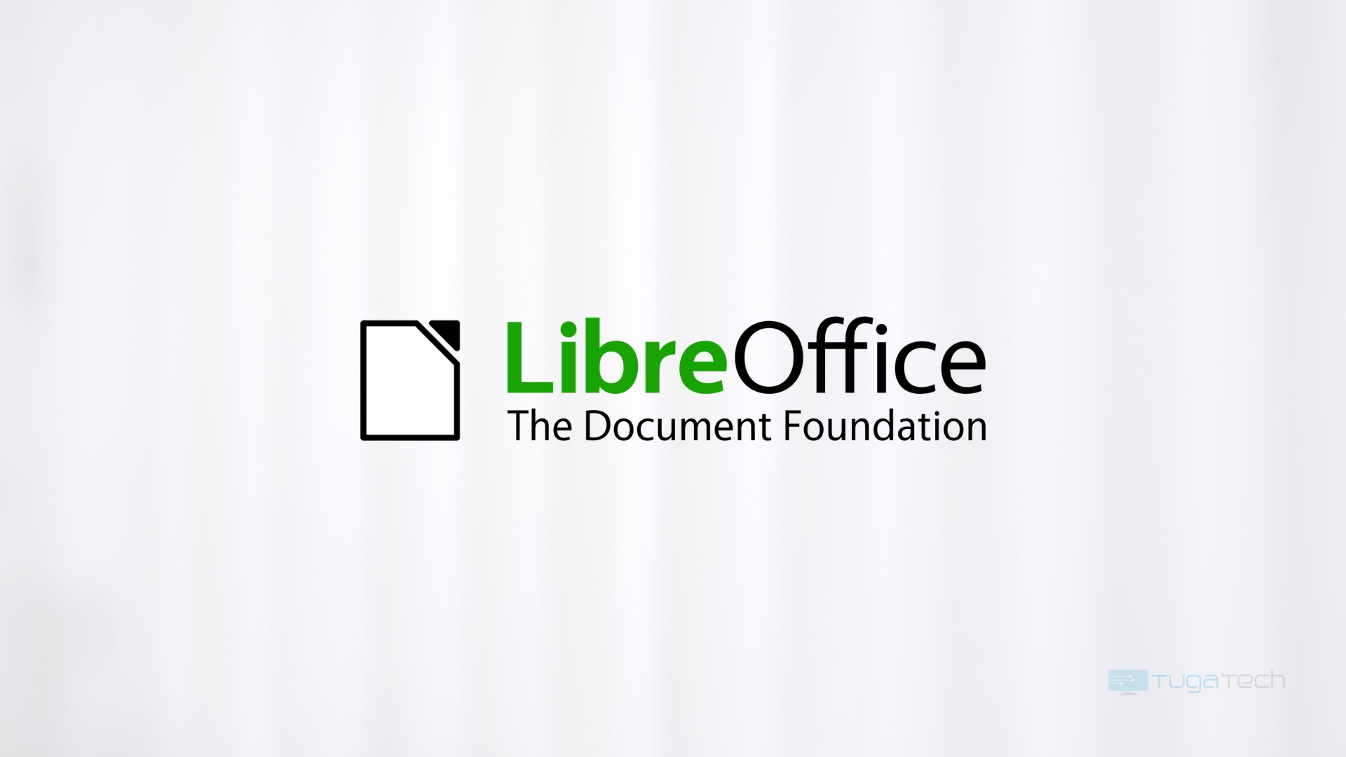 Imagem de logo do LibreOffice em fundo branco