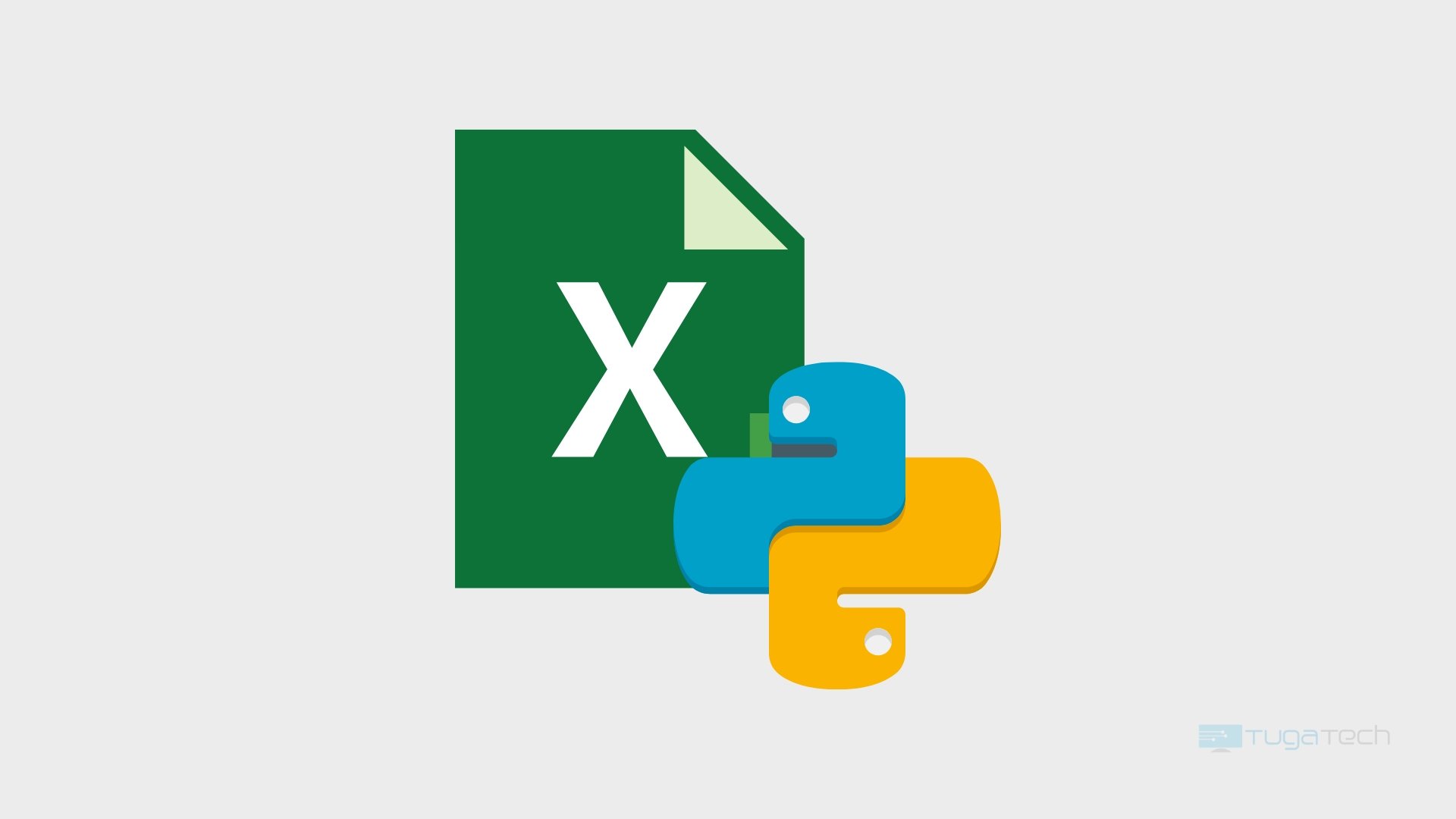 Microsoft Excel com icone de python