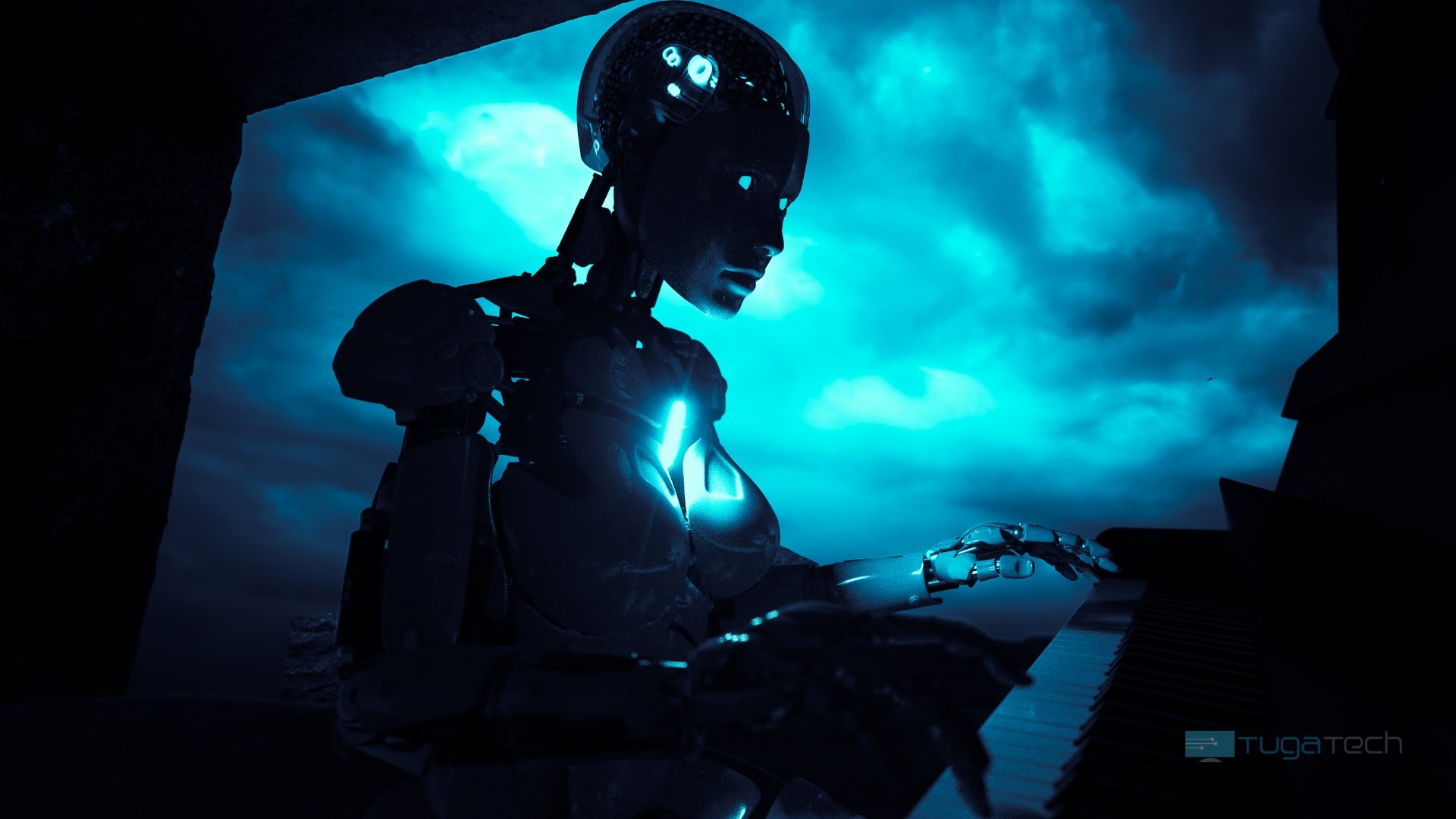 Robot a tocar piano
