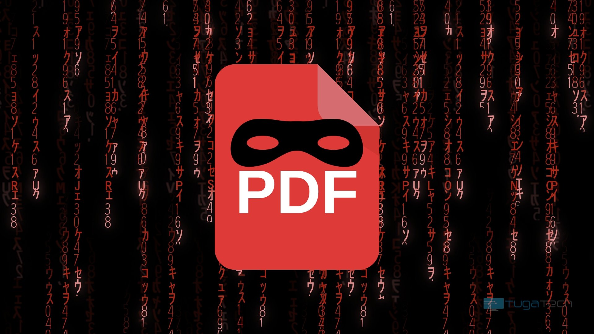 Ficheiro PDF mascarado