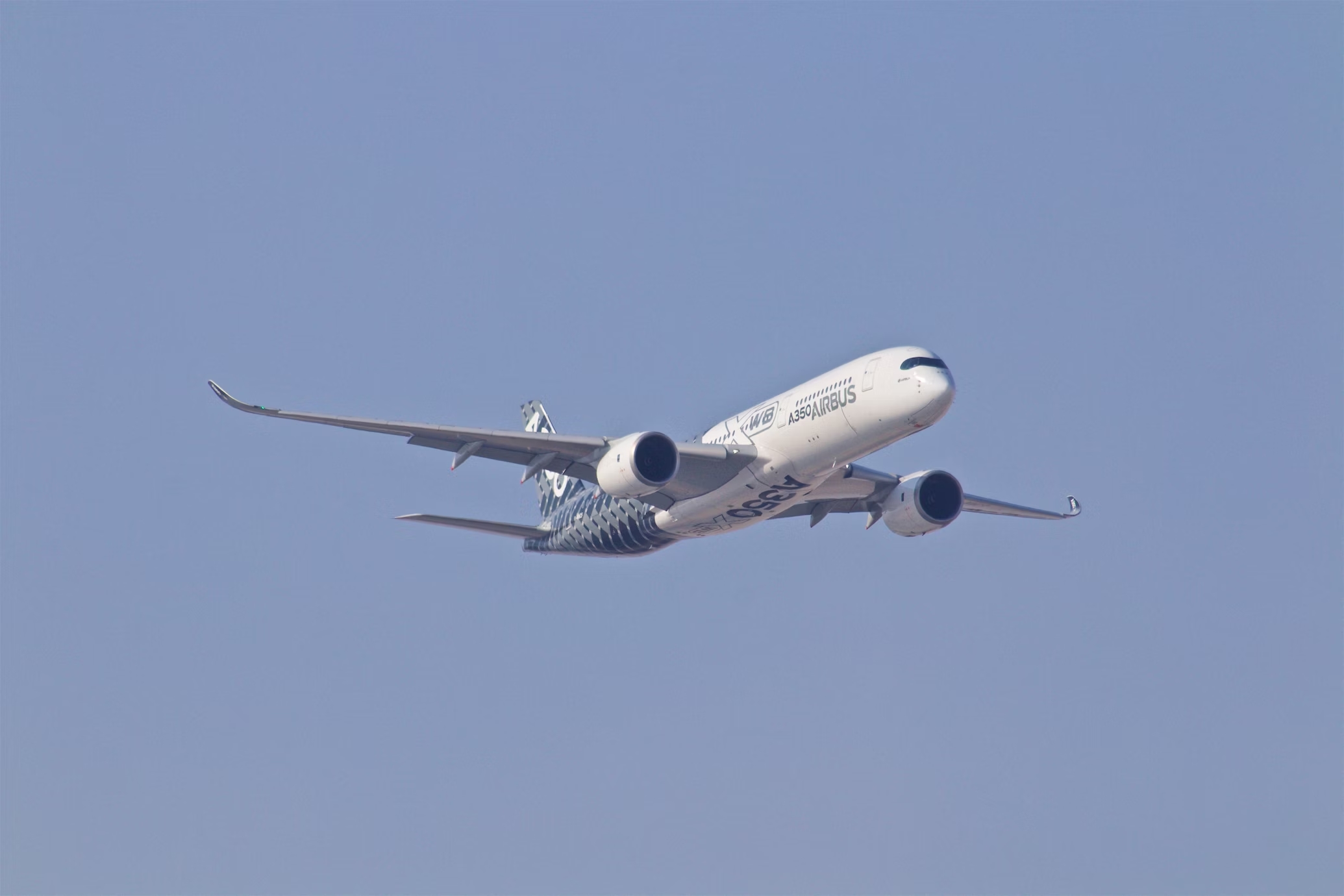 Avião no ar