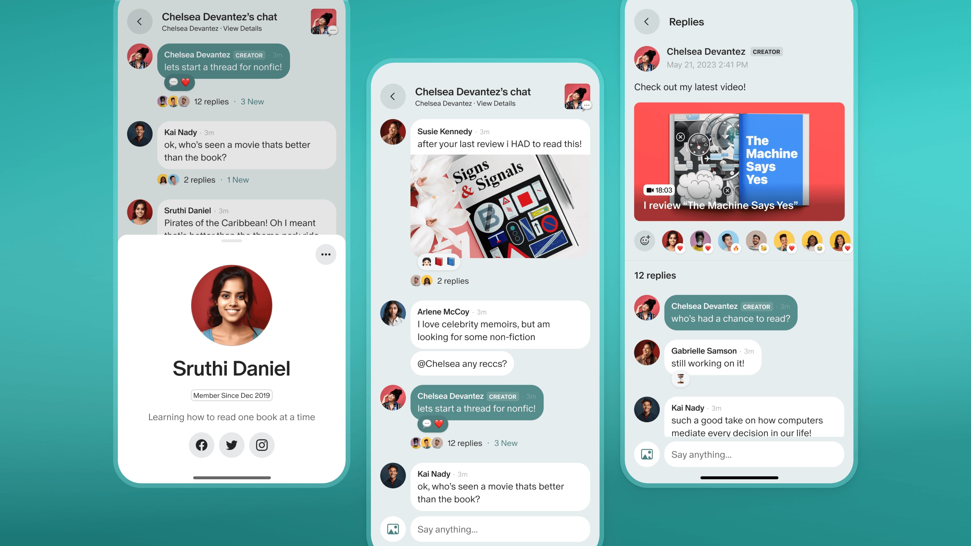 Patreon com chats comunitários