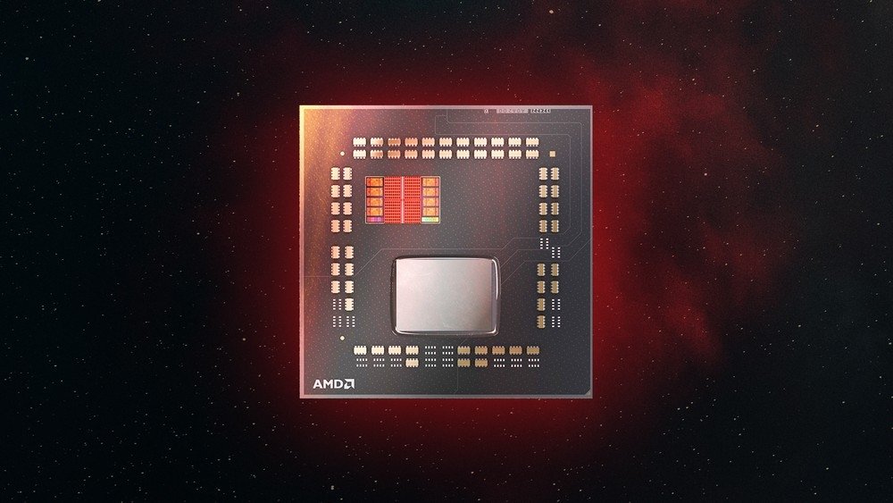 Imagem de processador da AMD