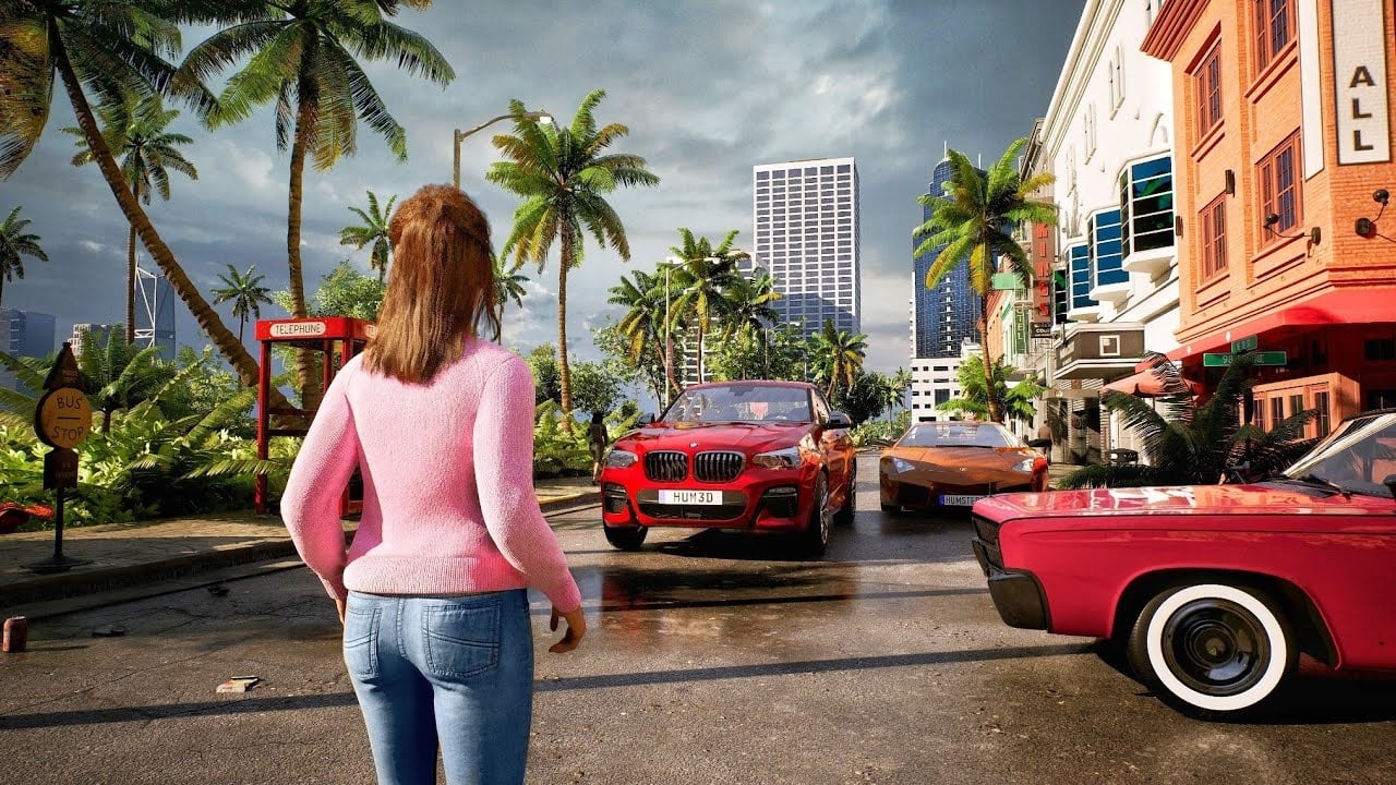 GTA 6 imagem do jogo em formato não oficial