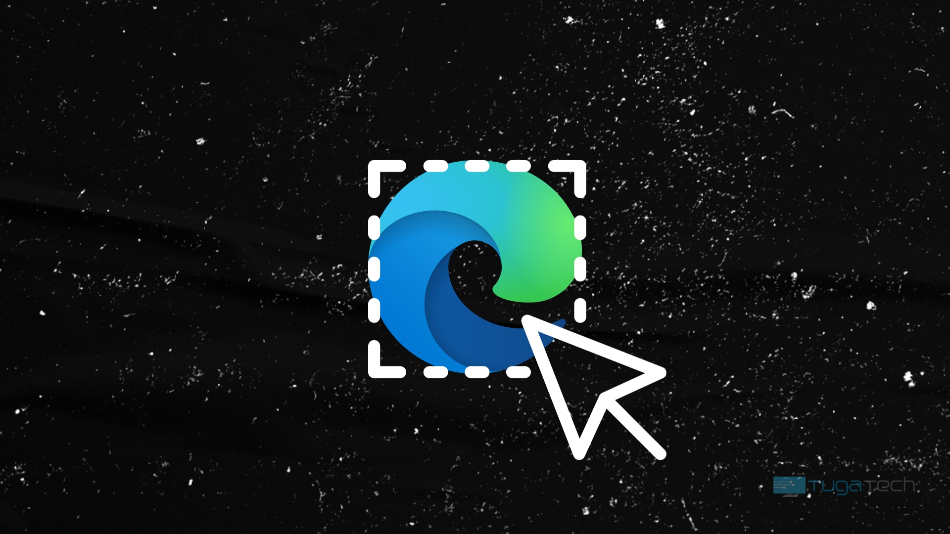 logo do microsoft edge a ser selecionado
