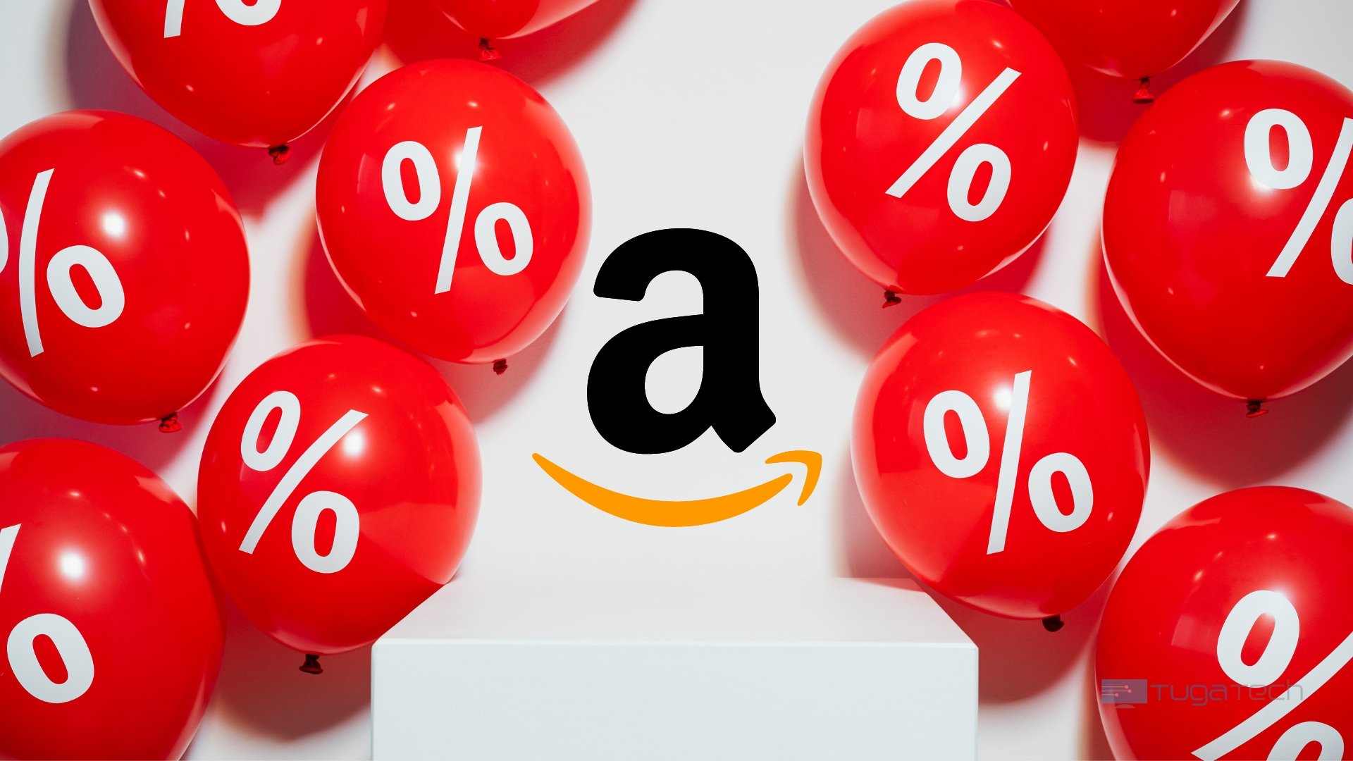 Amazon com descontos em balões