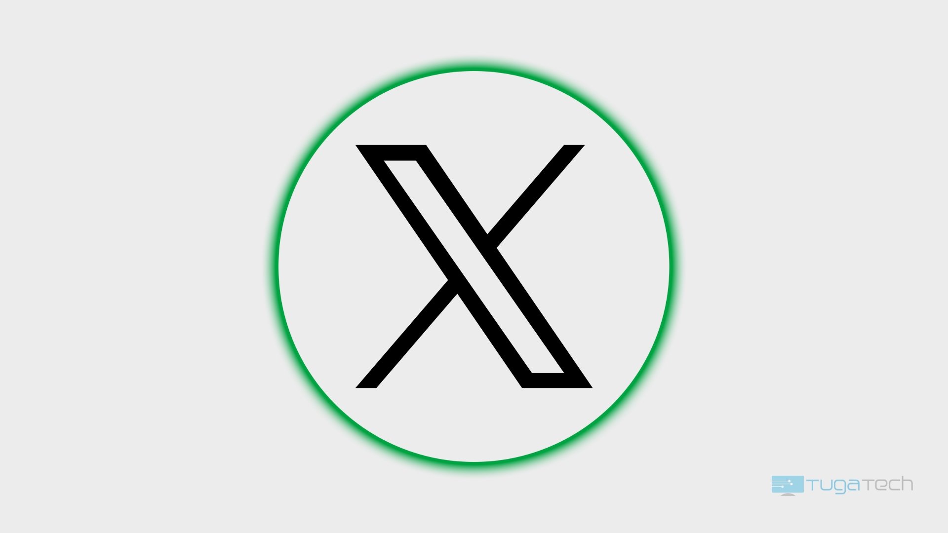 Logo da X num circulo verde