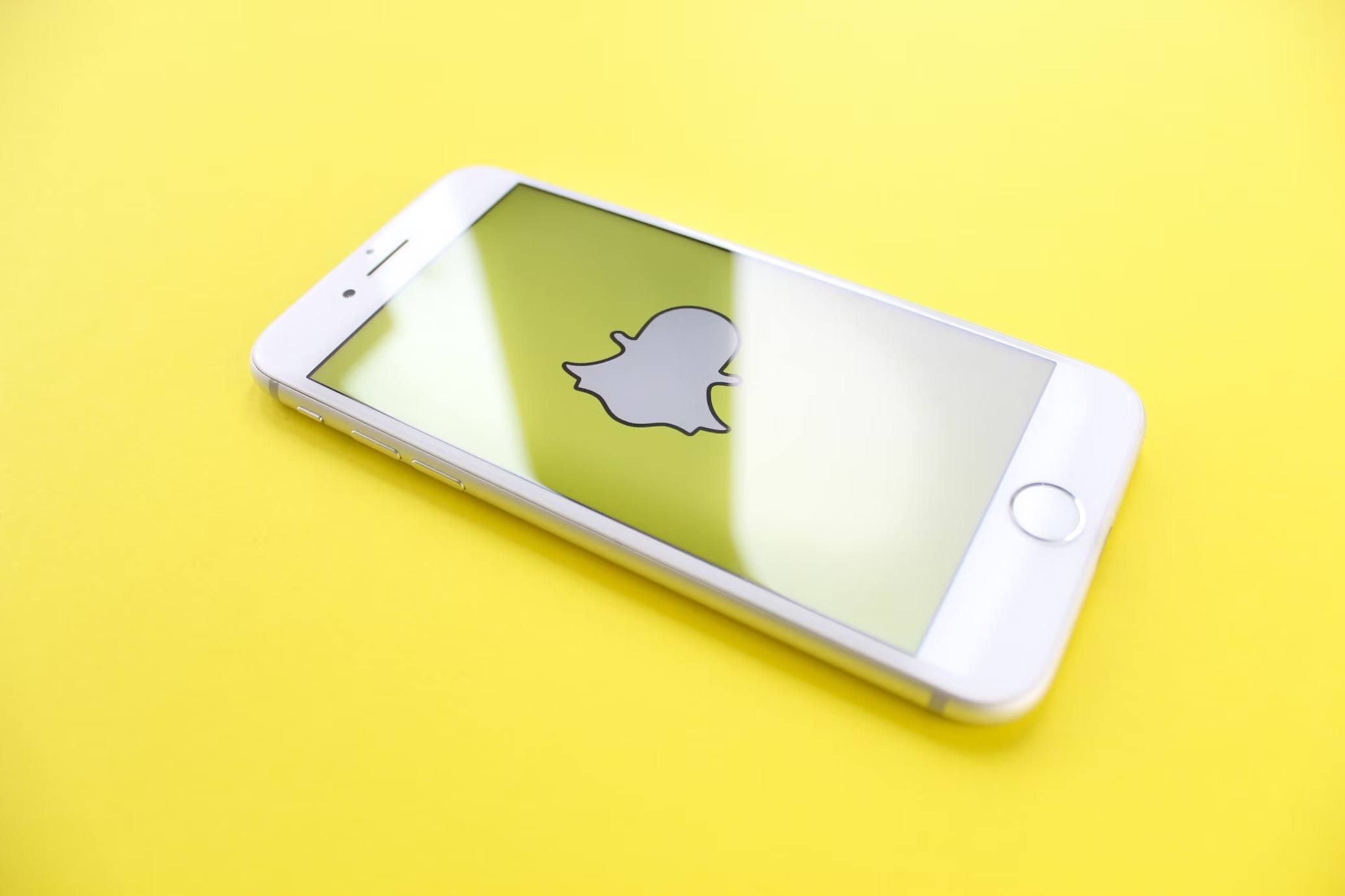Snapchat em smartphone