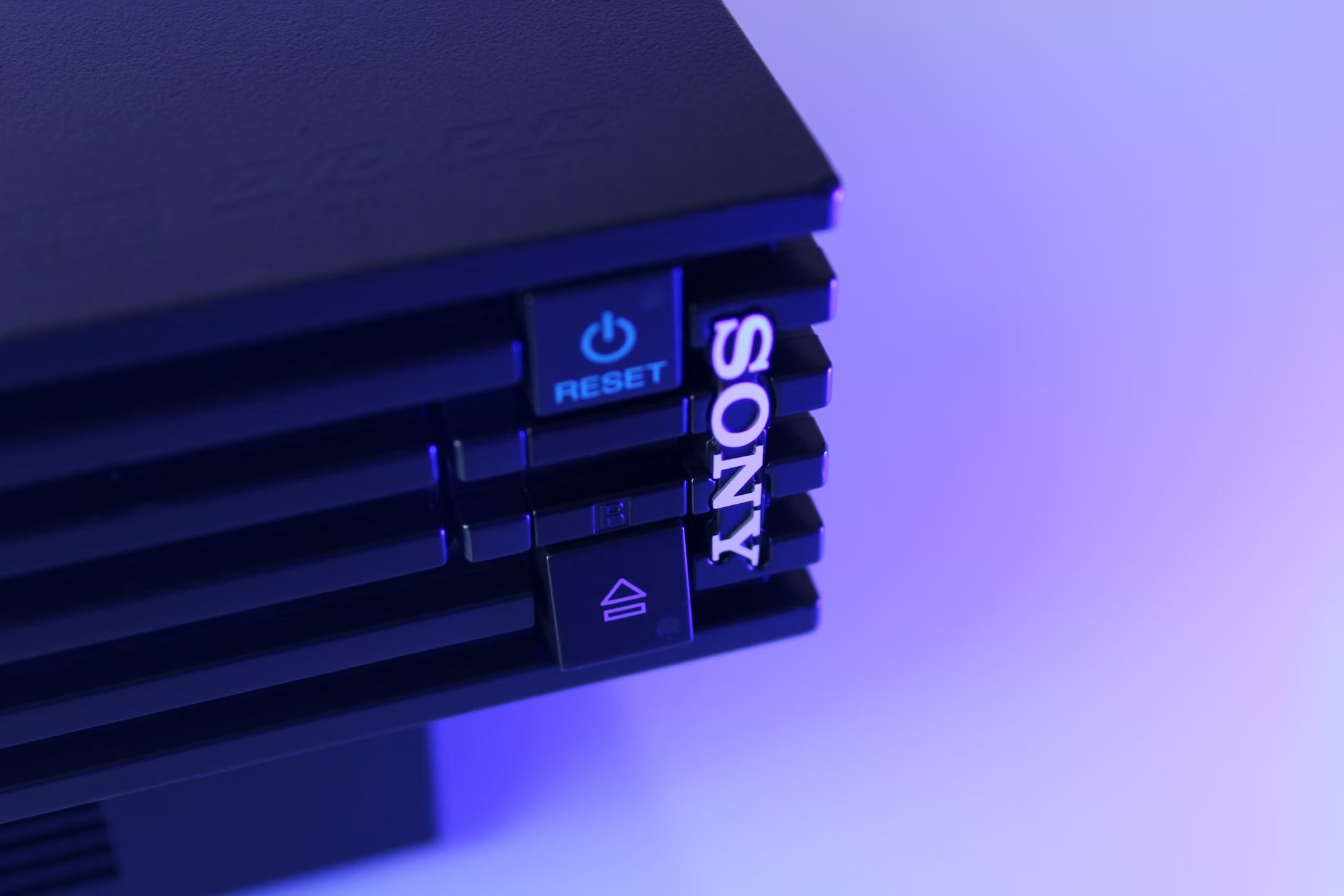 logo da sony na PS2