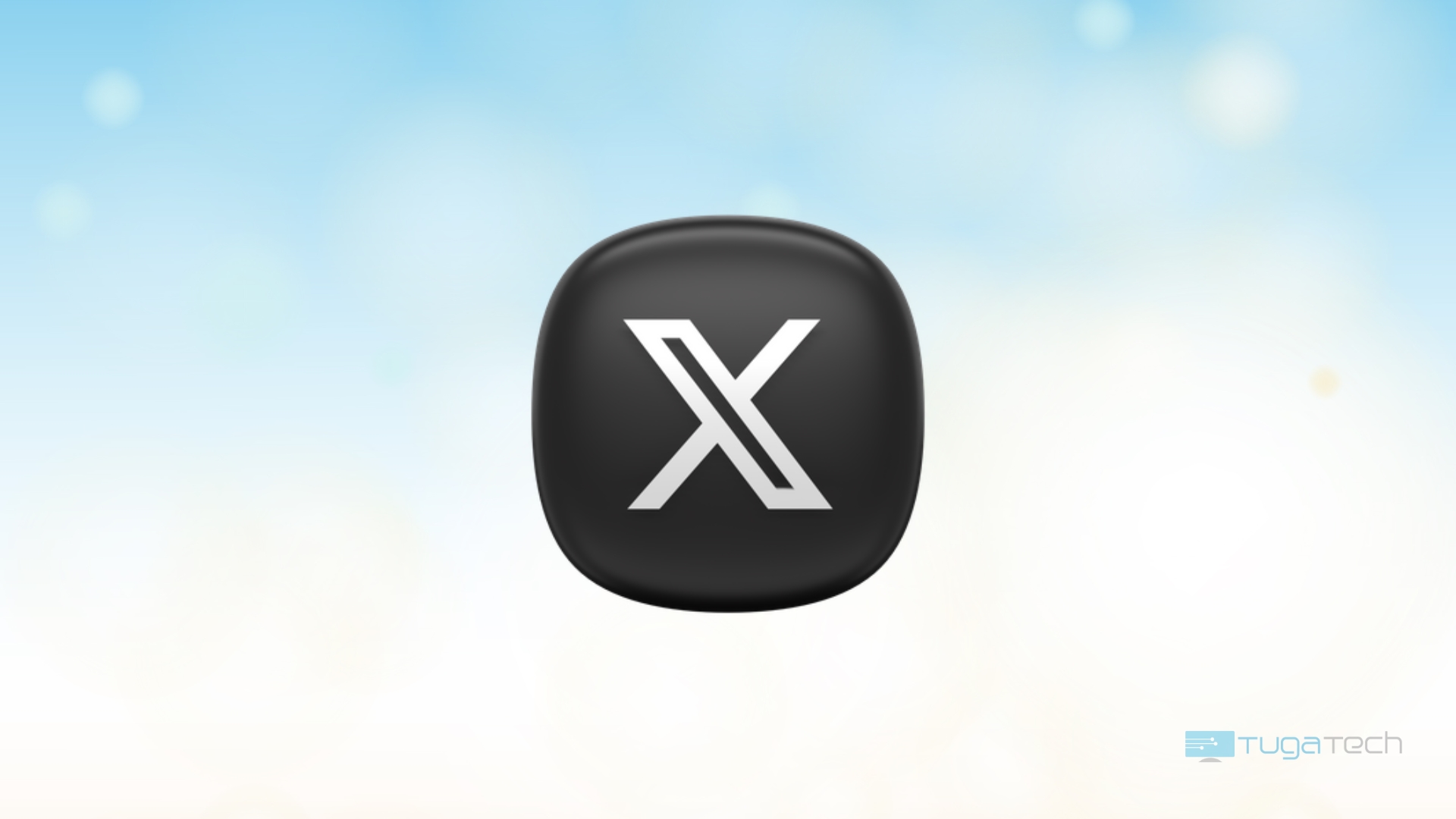 X logo da app