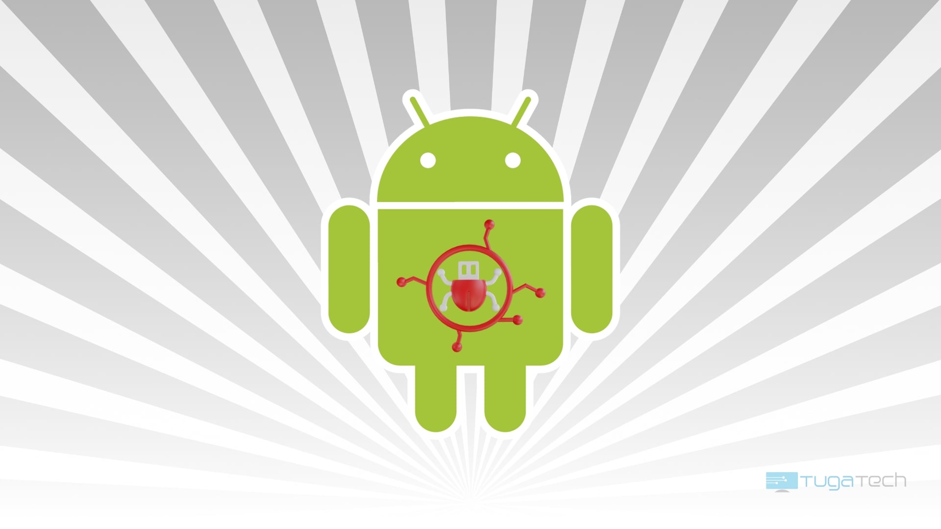 Malware em logo do Android