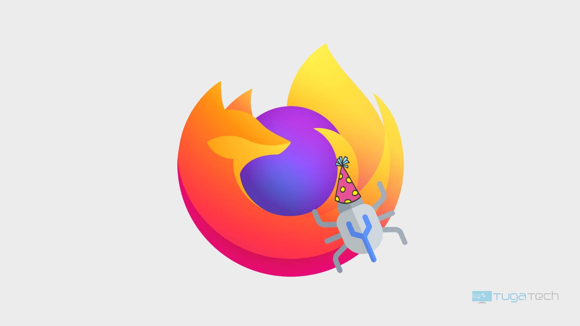 Firefox imagem do navegador com bug