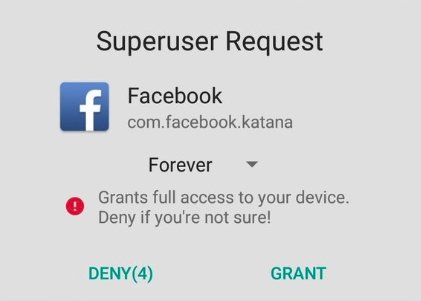 facebook android root