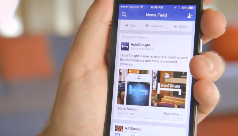 facebook app smartphone