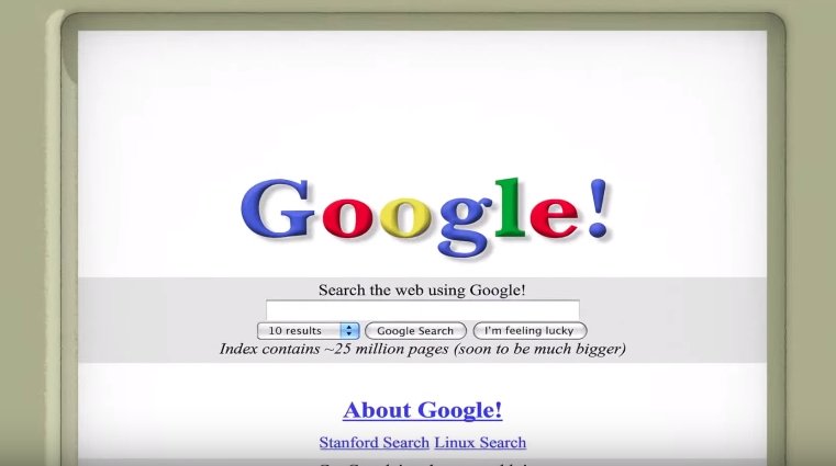google 20 anos