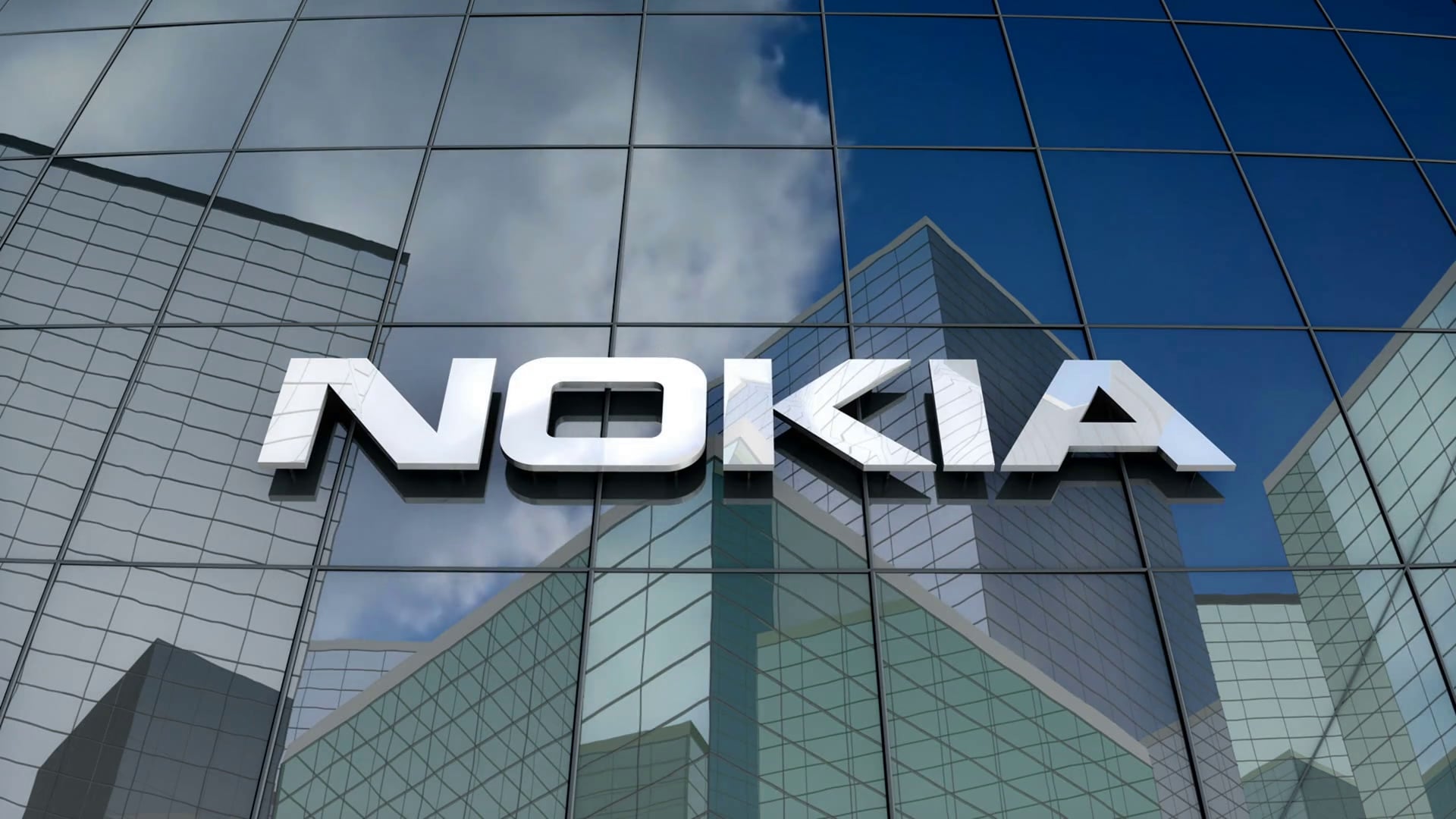 Nokia logo na sede