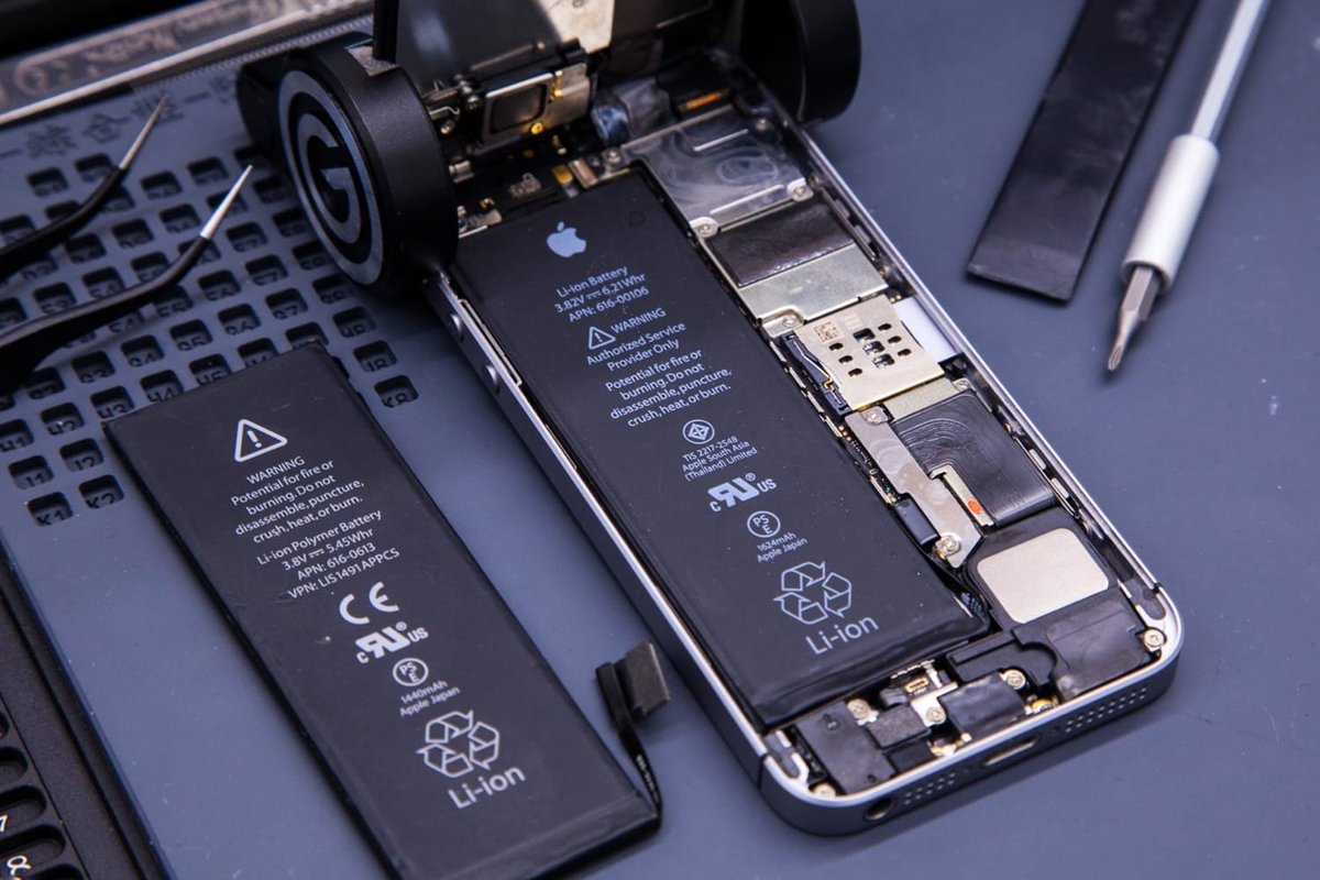 bateria interna do iPhone