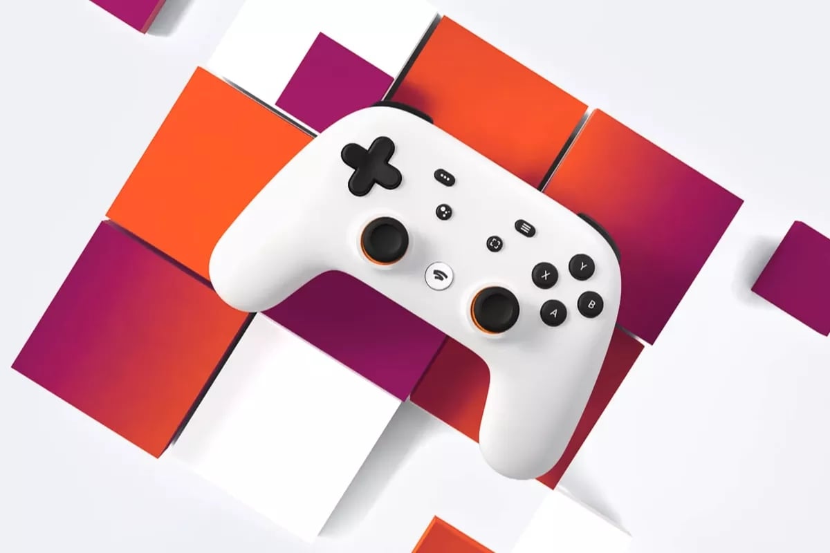 Logo do Google Stadia serviço cloud de streaming na nuvem
