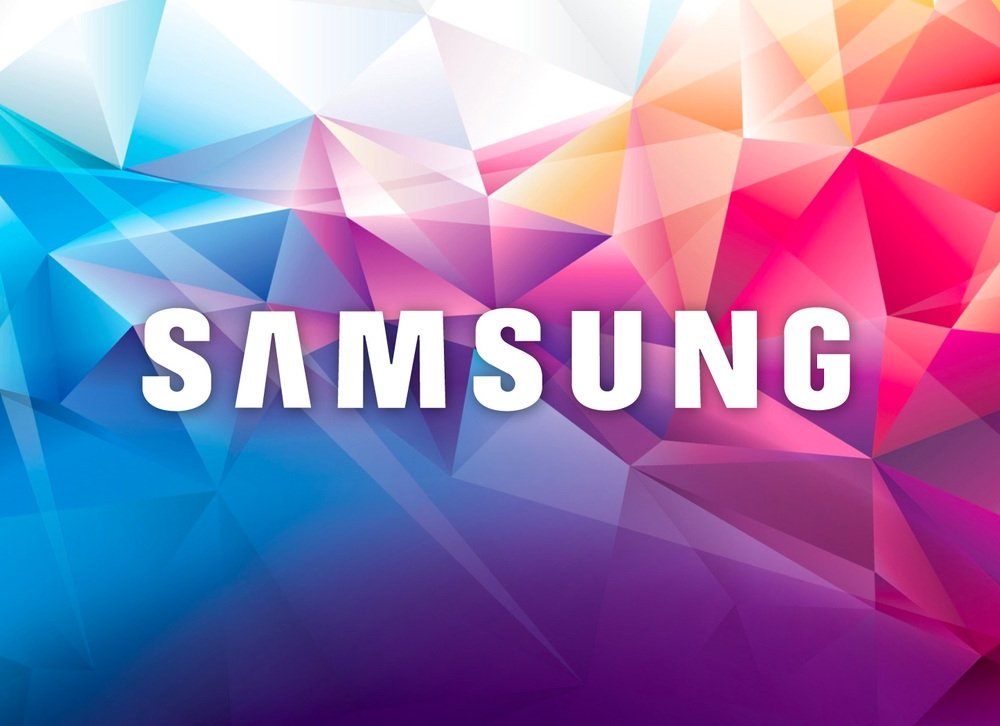 Samsung logo colorido