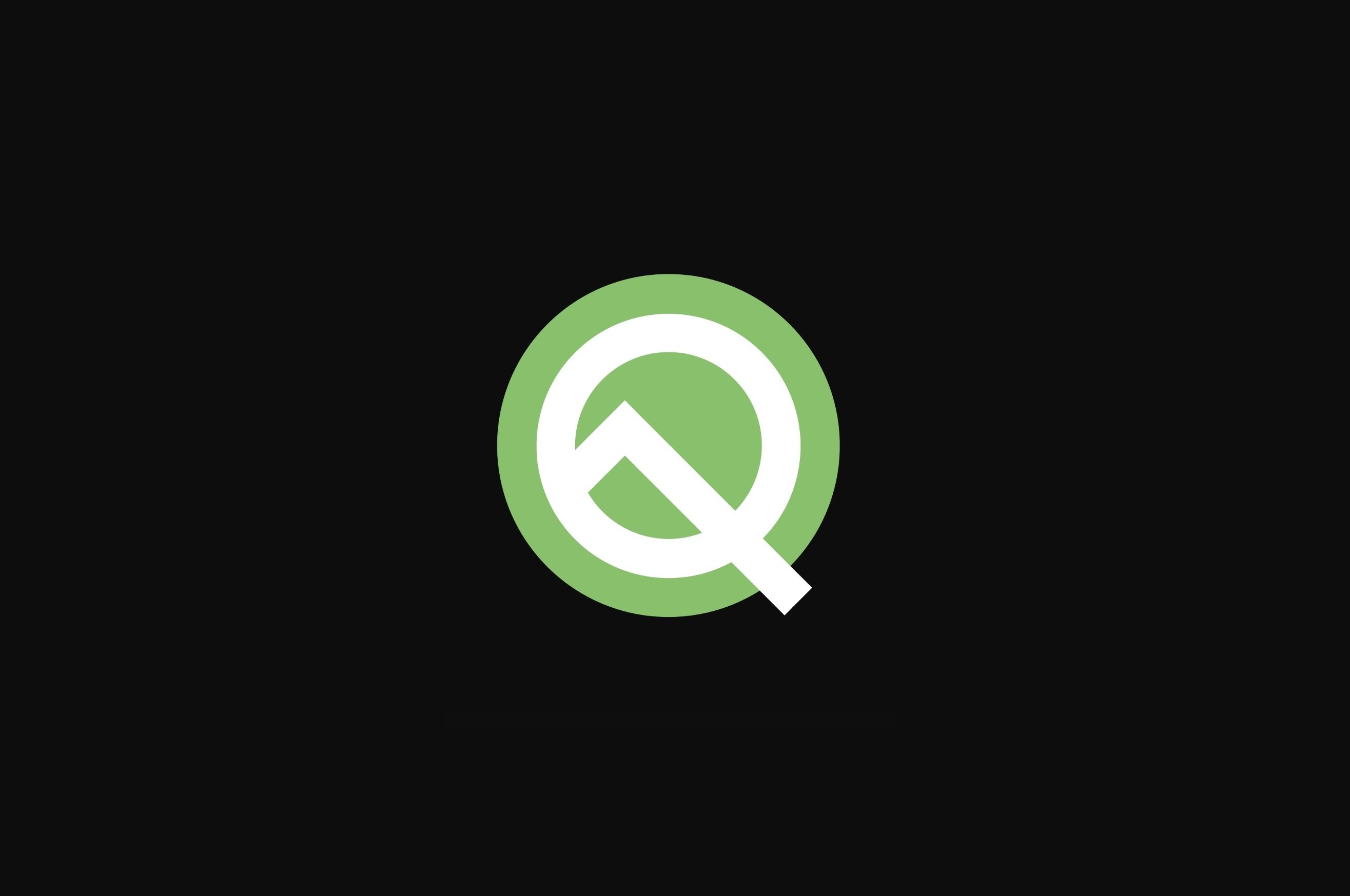 Logo do Android Q