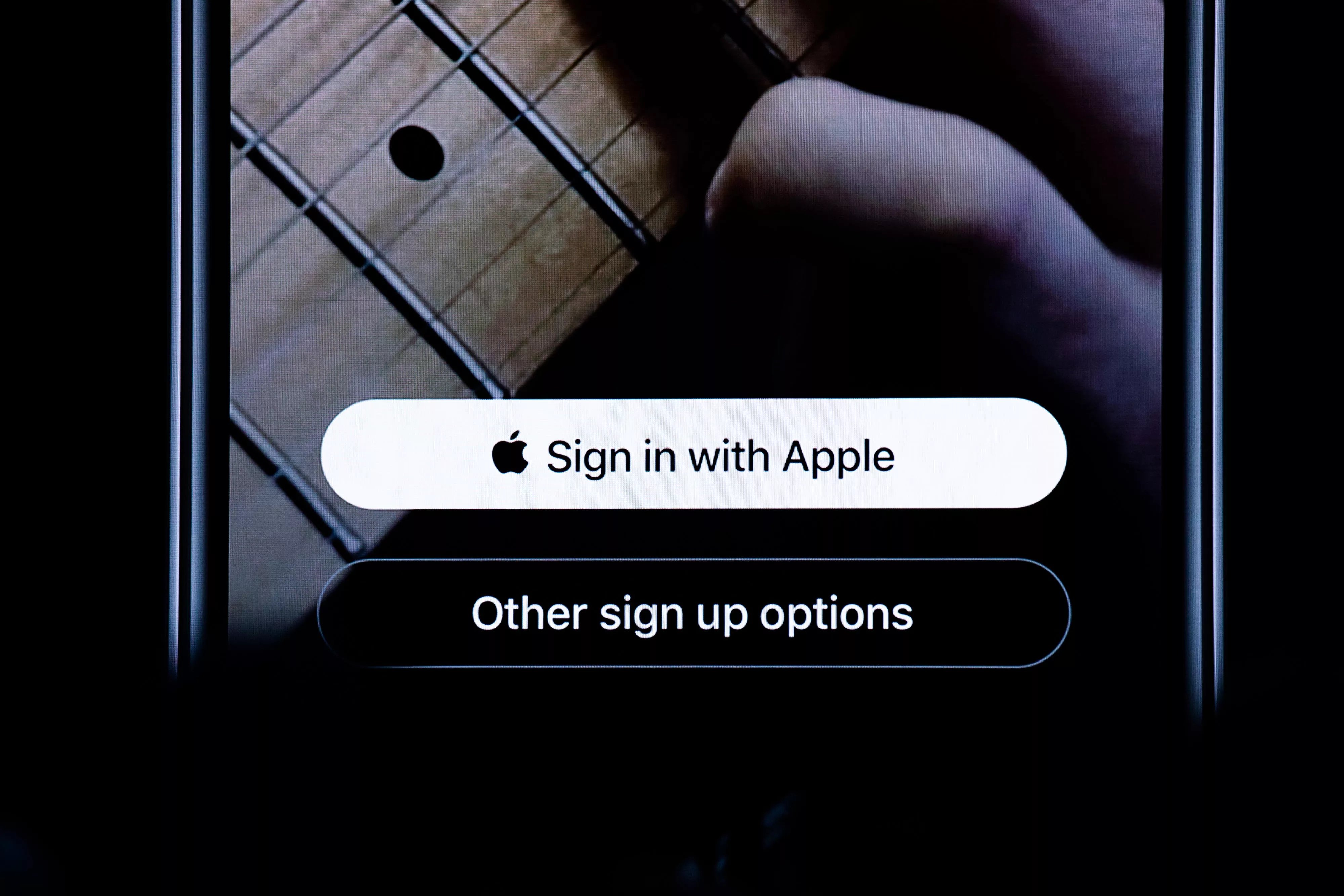 Sign in with apple