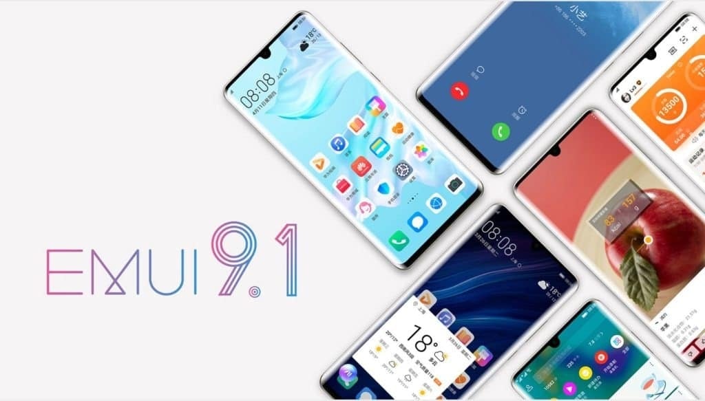 EMUI 9.1 da Huawei