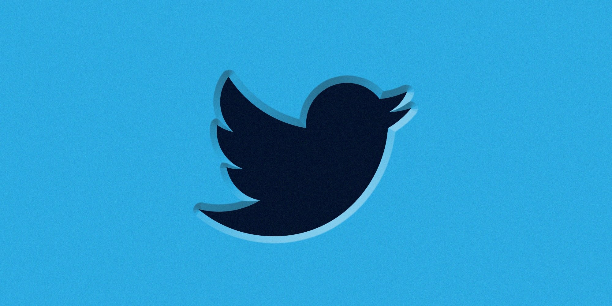 twitter logo azul