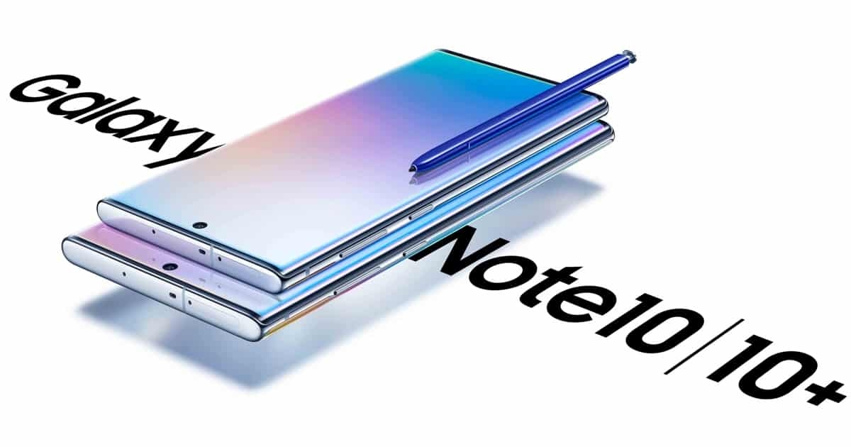 Samsung galaxy note 10 e 10+