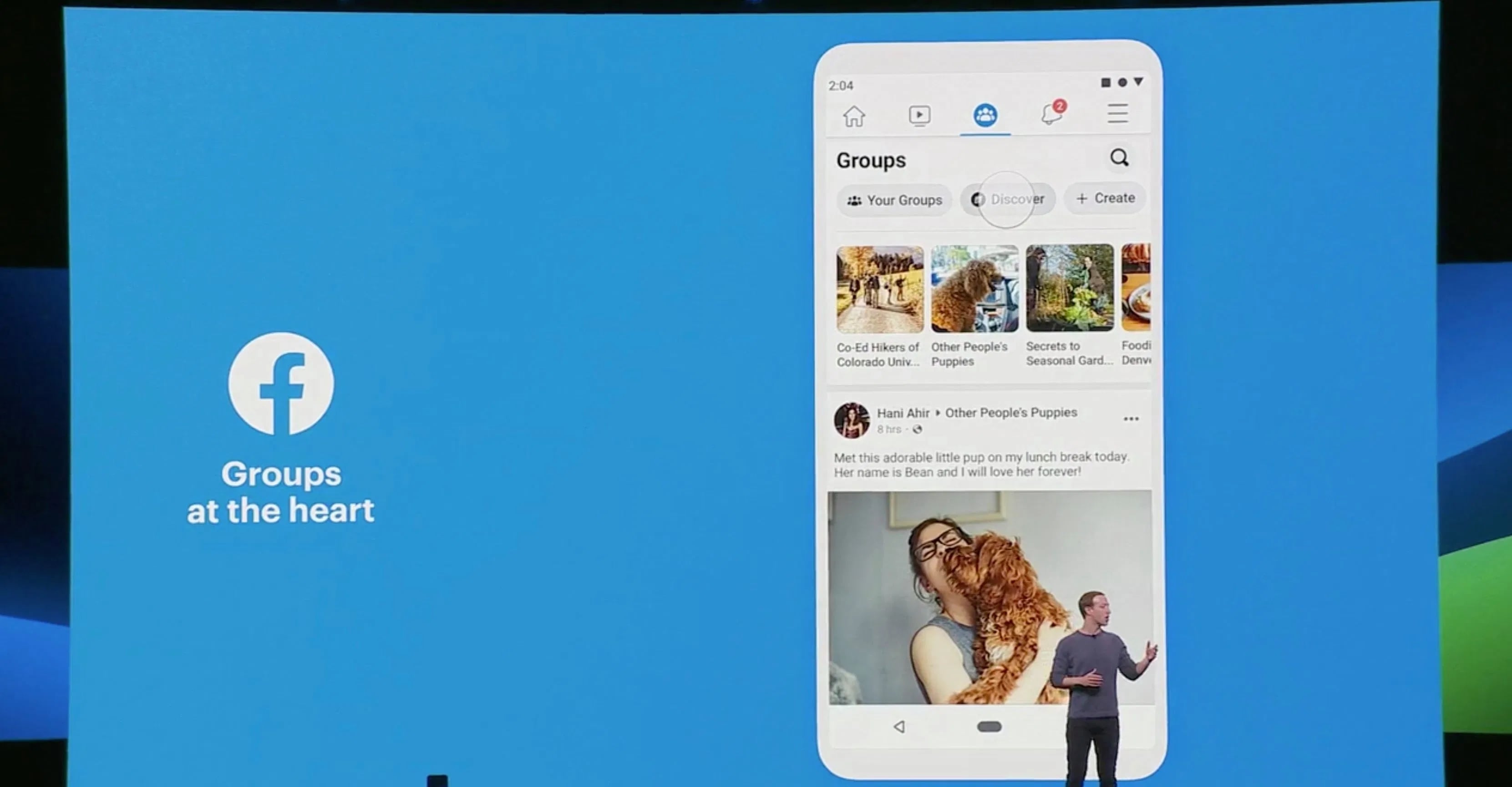 Facebook novo design