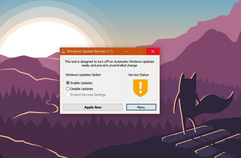 Windows Update Blocker – Controle as atualizações do Windows 10 em dois cliques