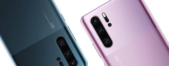 novas cores p30 pro Huawei