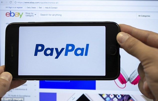 PayPal aplicação no ebay