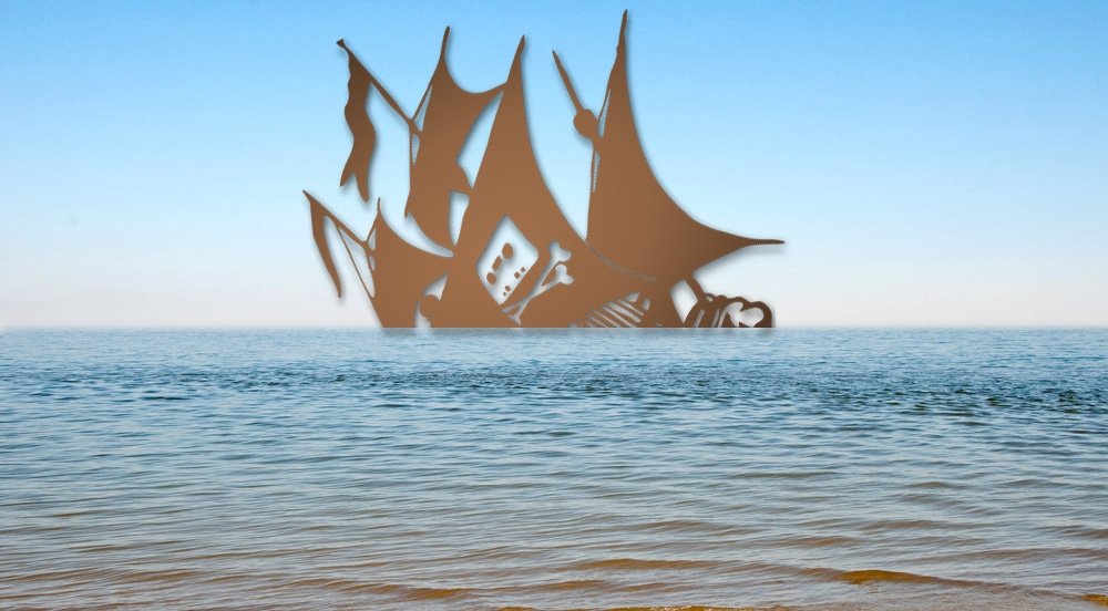 The Pirate bay logo