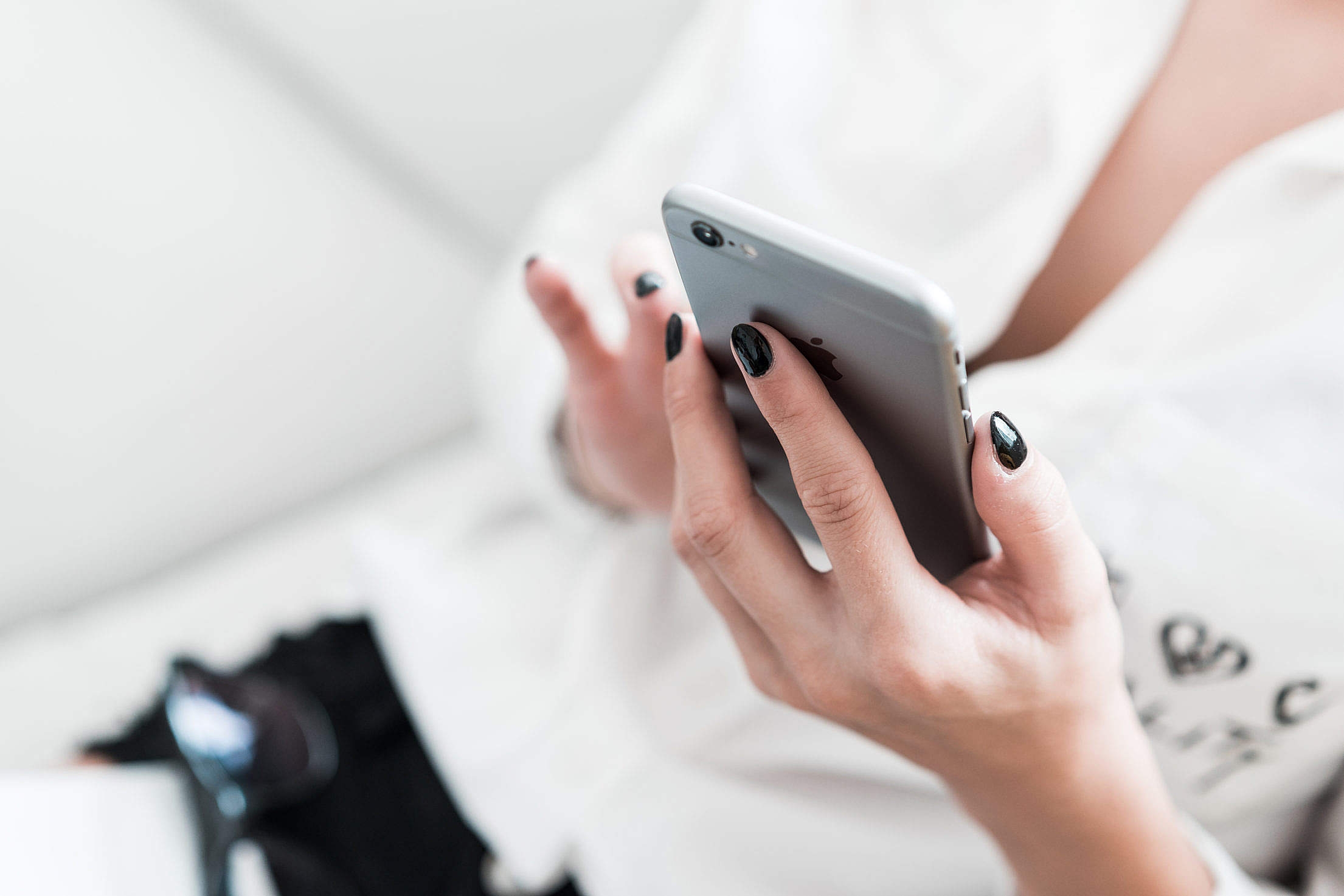 smartphone em uso
