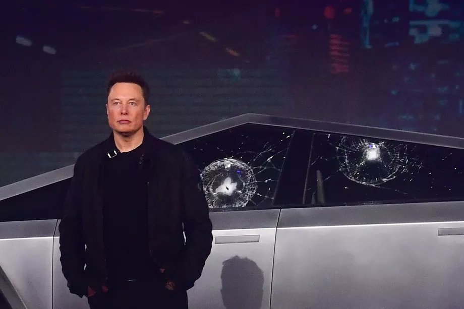 Elon Musk cybertruck